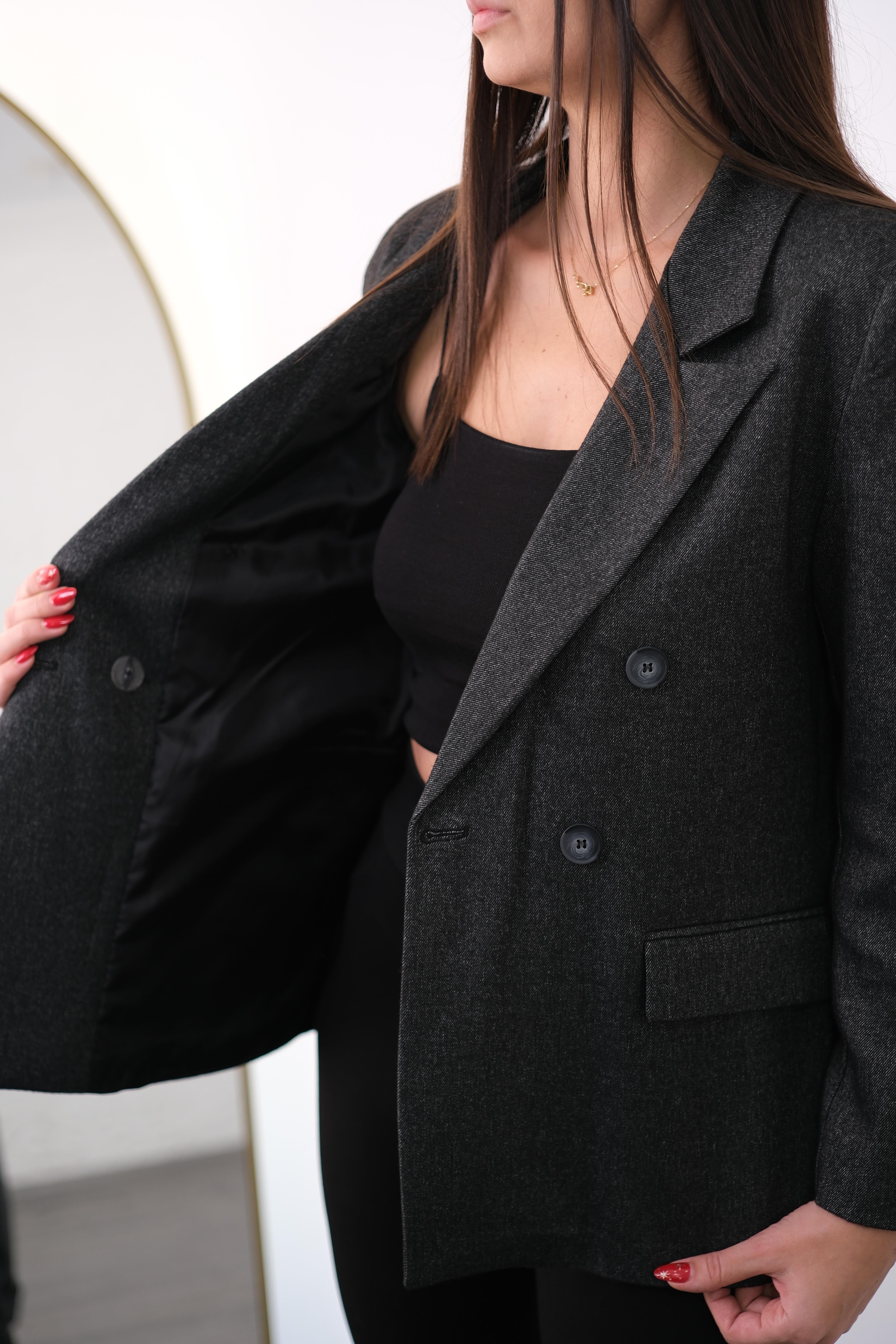 JULY ANTRASİT BLAZER CEKET