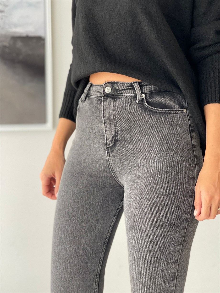 KENASE ANTRASİT LİKRALI JEAN