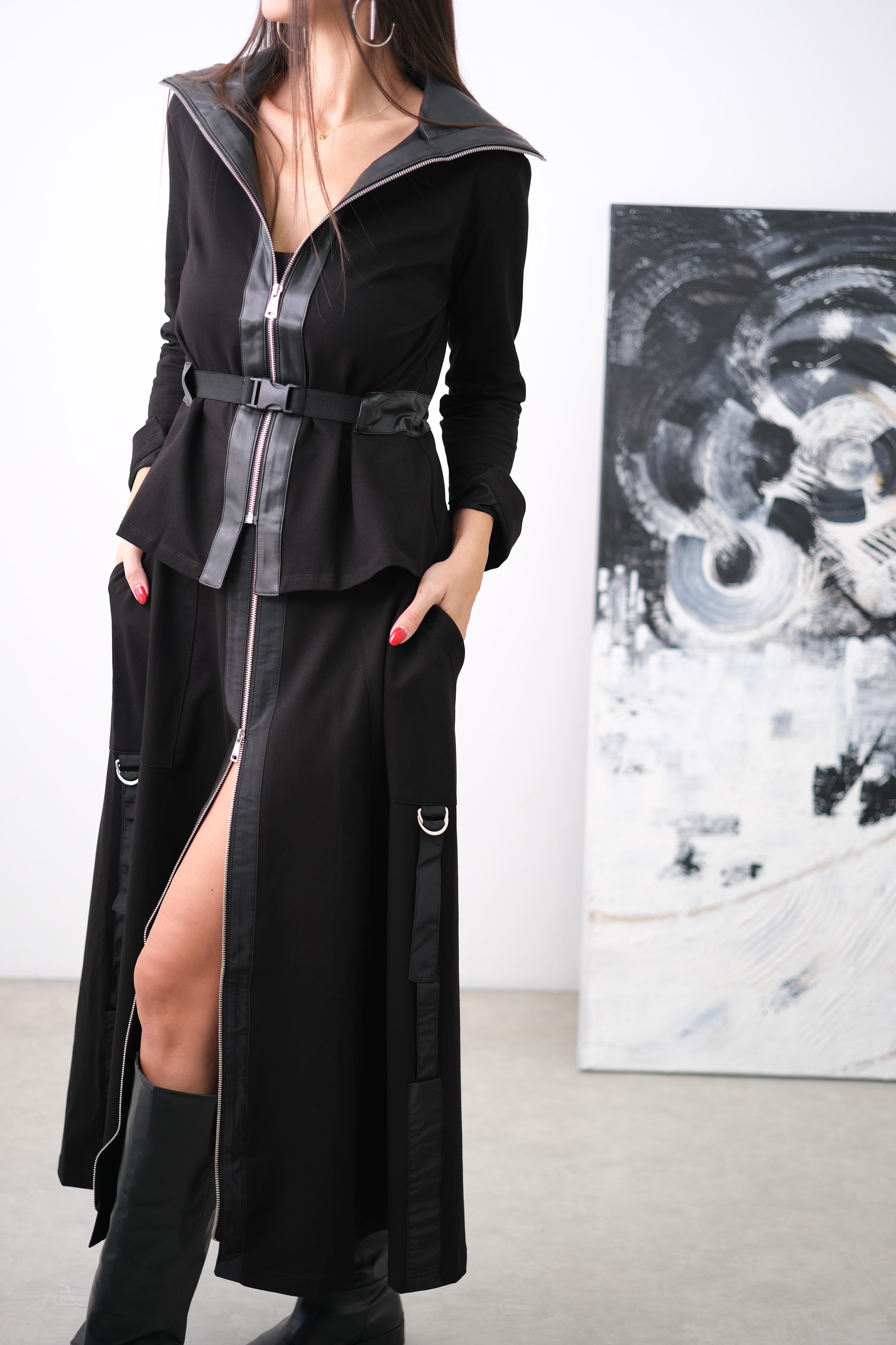 LAMU TASARIM SİYAH ETEK