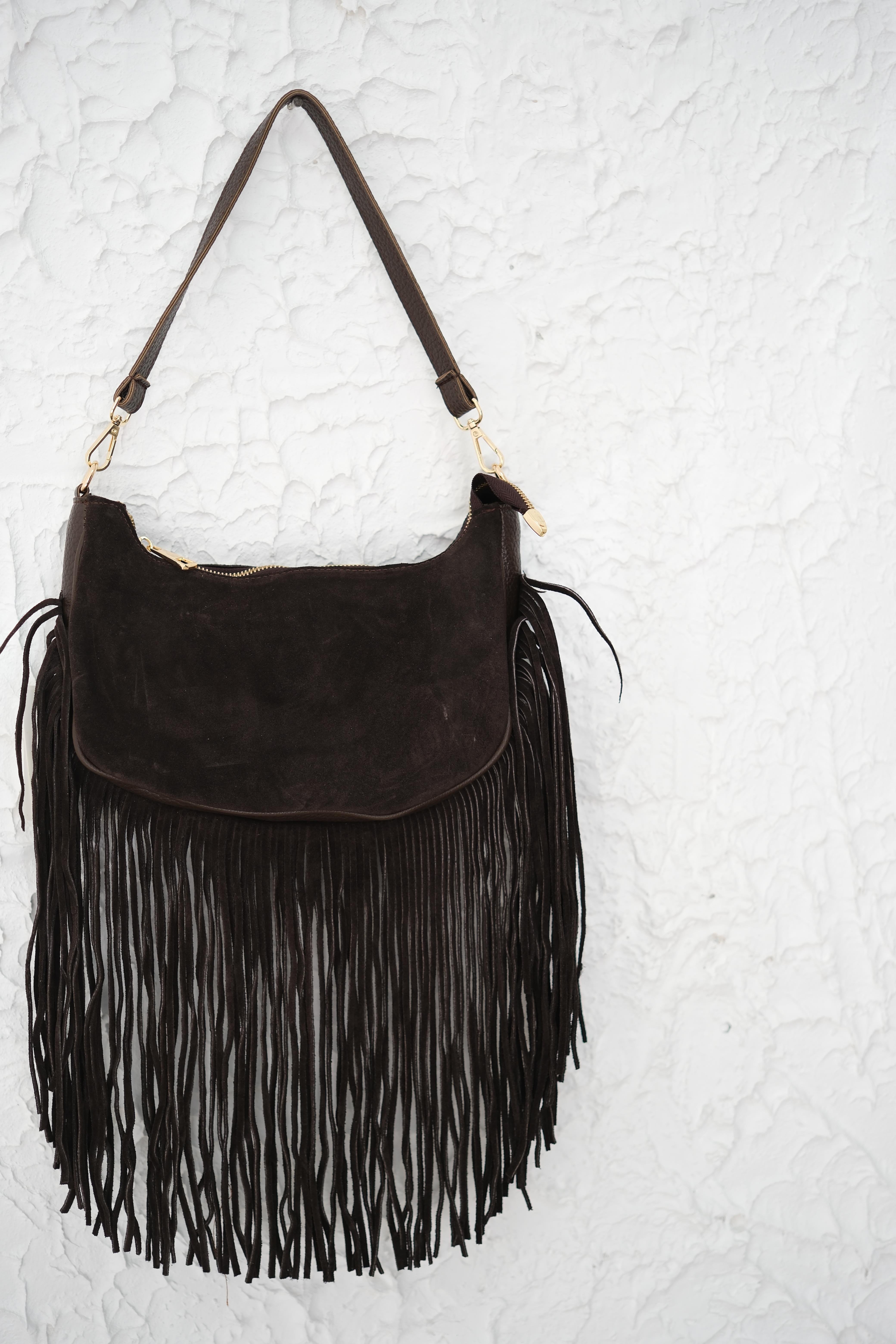 LİON PÜSKÜLLÜ KAHVE ÇANTA