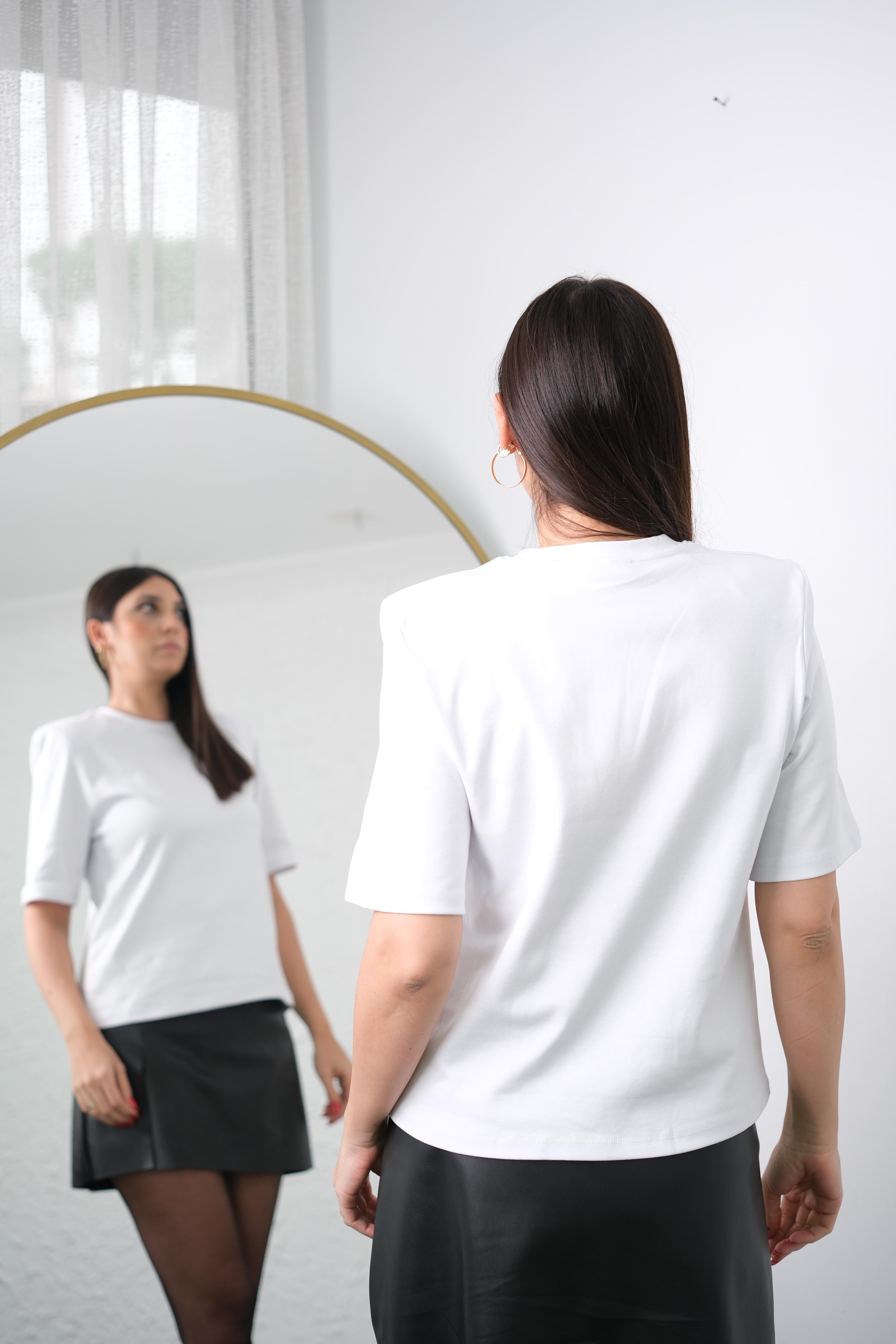 MACAS VATKALI BEYAZ TİŞÖRT