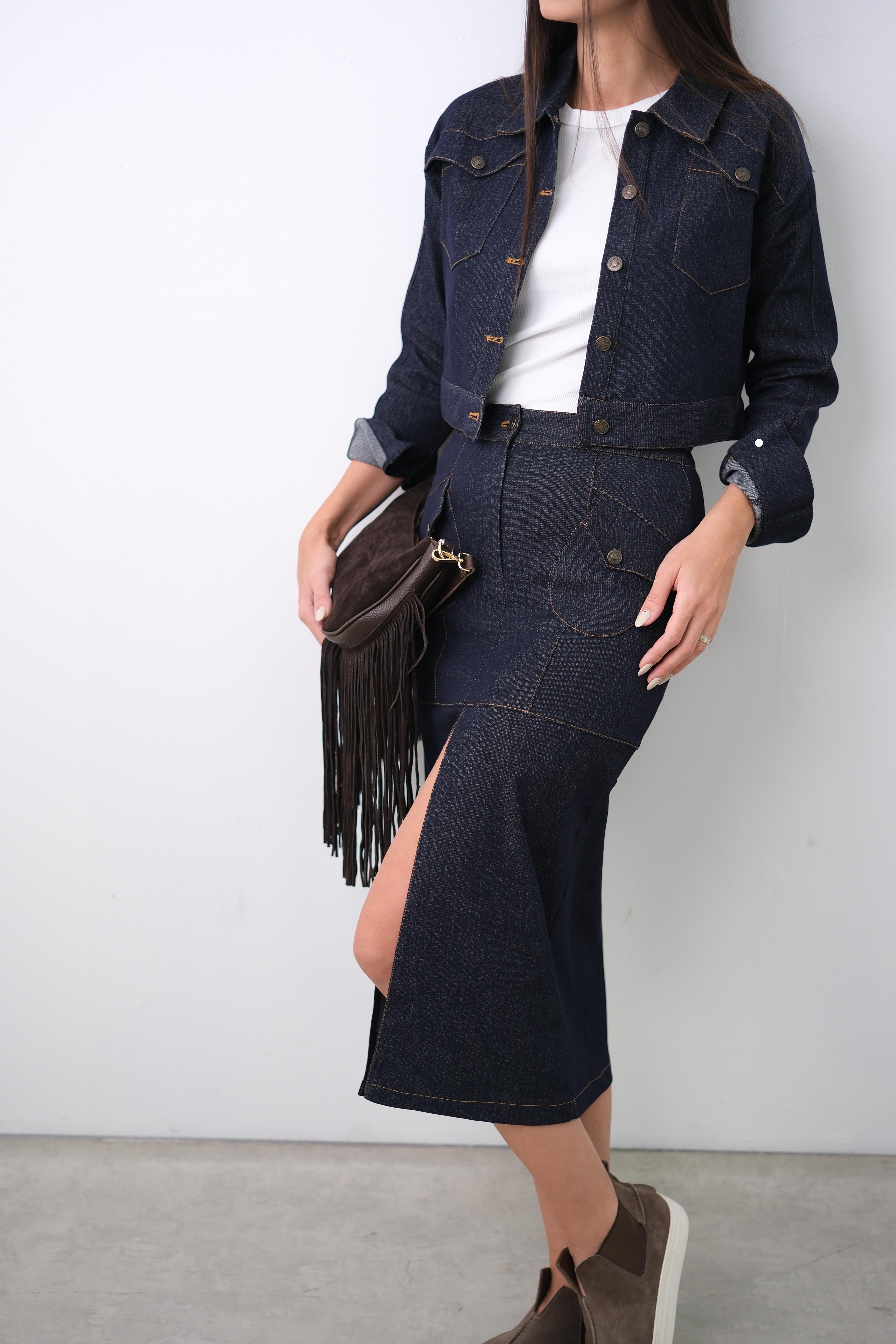 MİLLA MAVİ JEAN CEKET