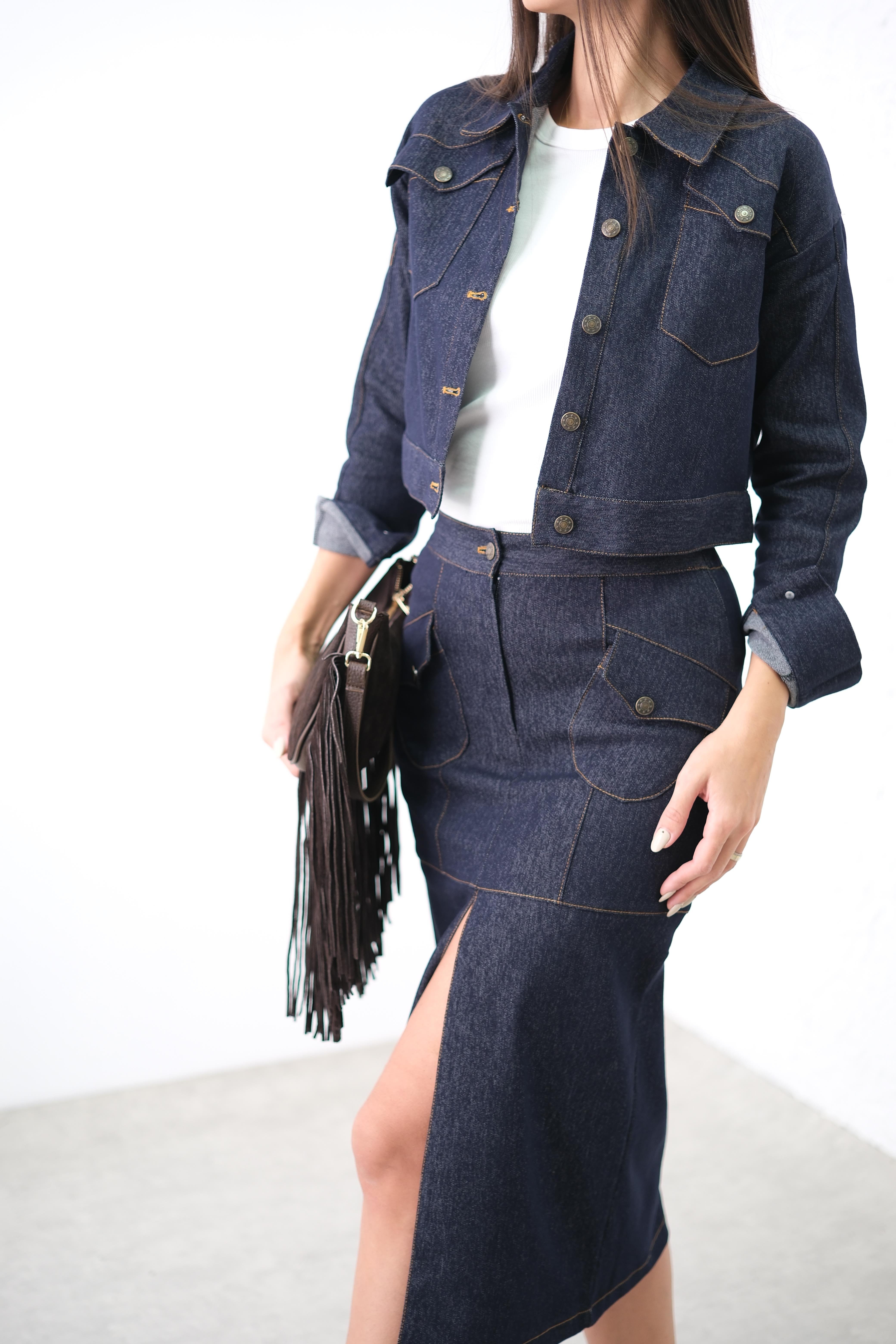 MİLLA MAVİ JEAN CEKET