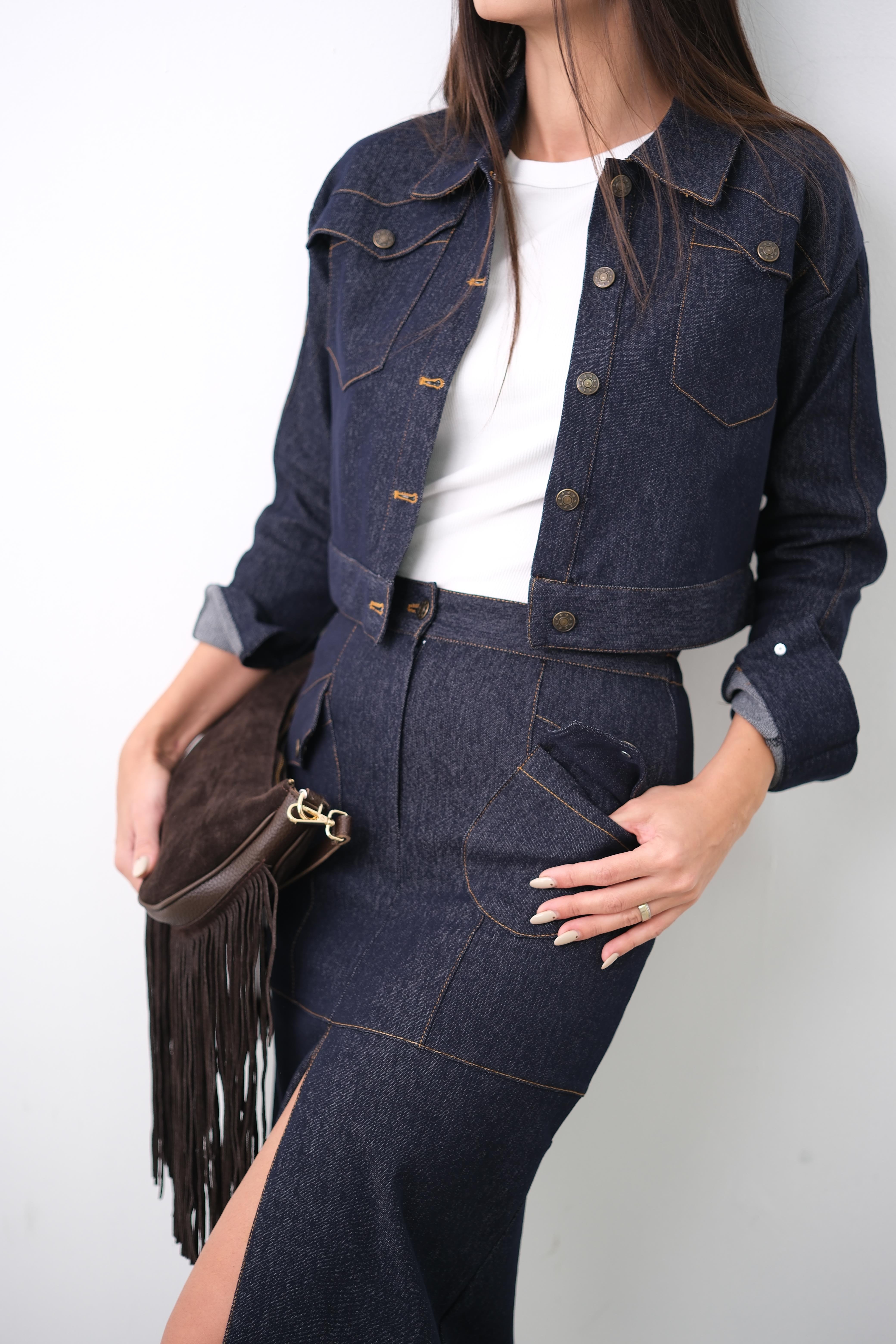 MİLLA MAVİ JEAN CEKET