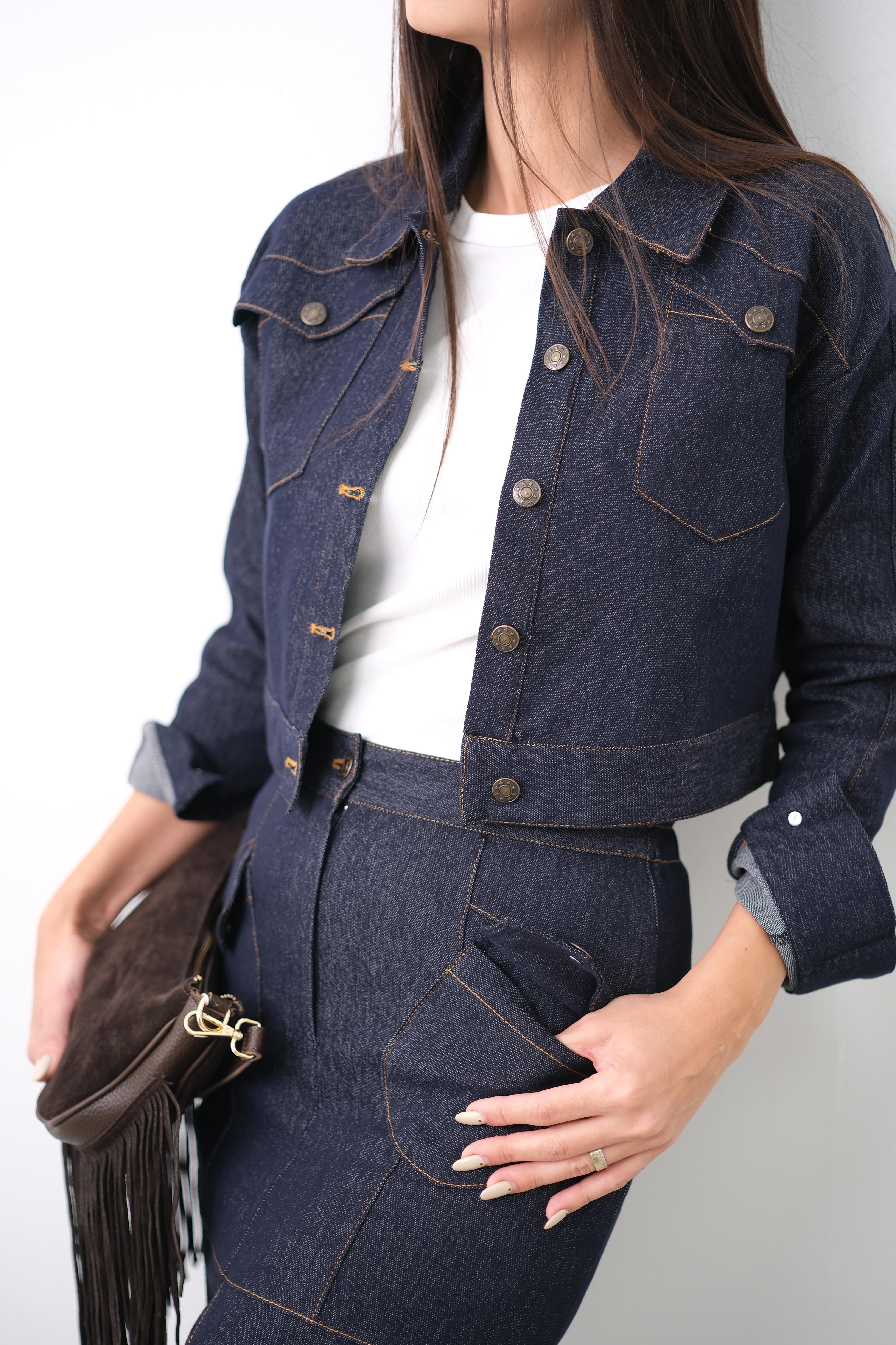 MİLLA MAVİ JEAN CEKET