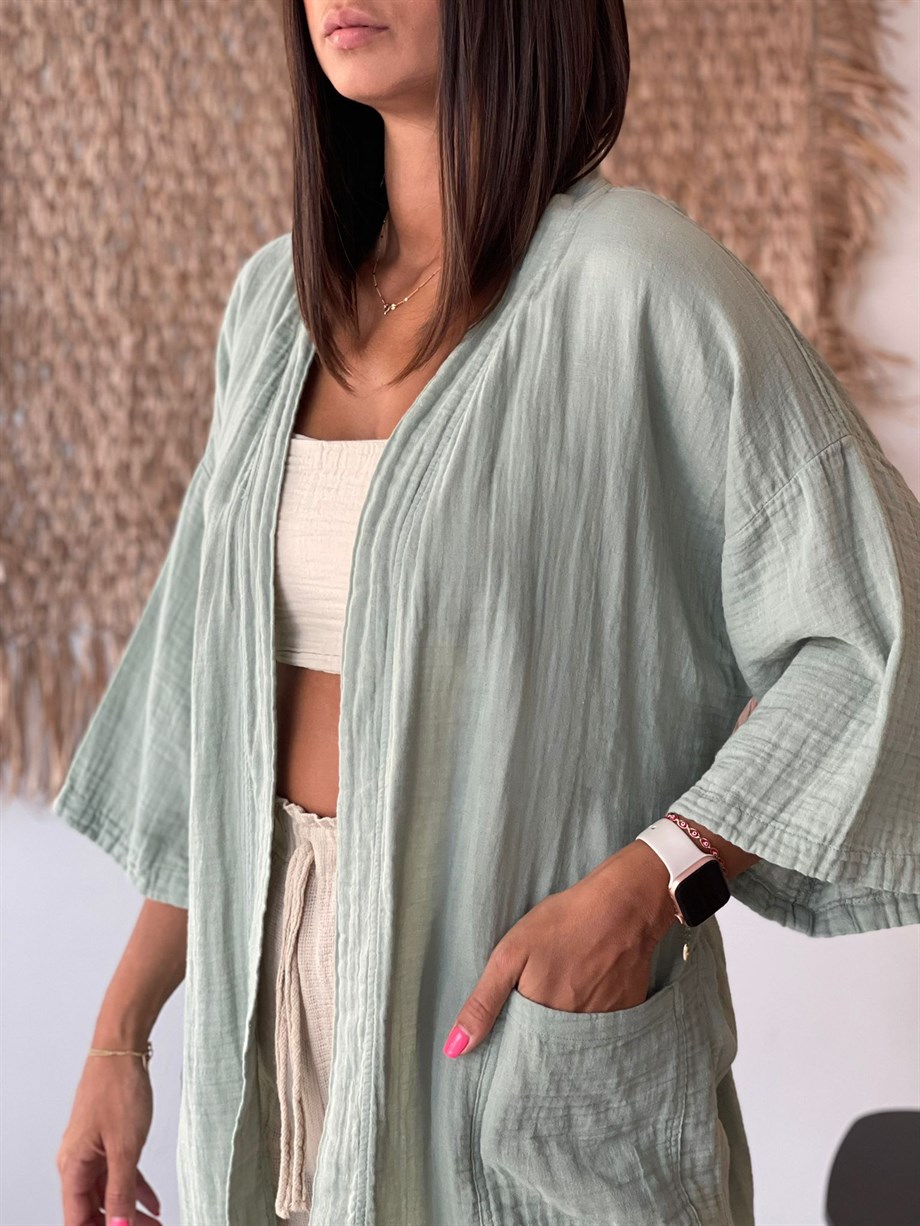 MİNT KISA KAFTAN