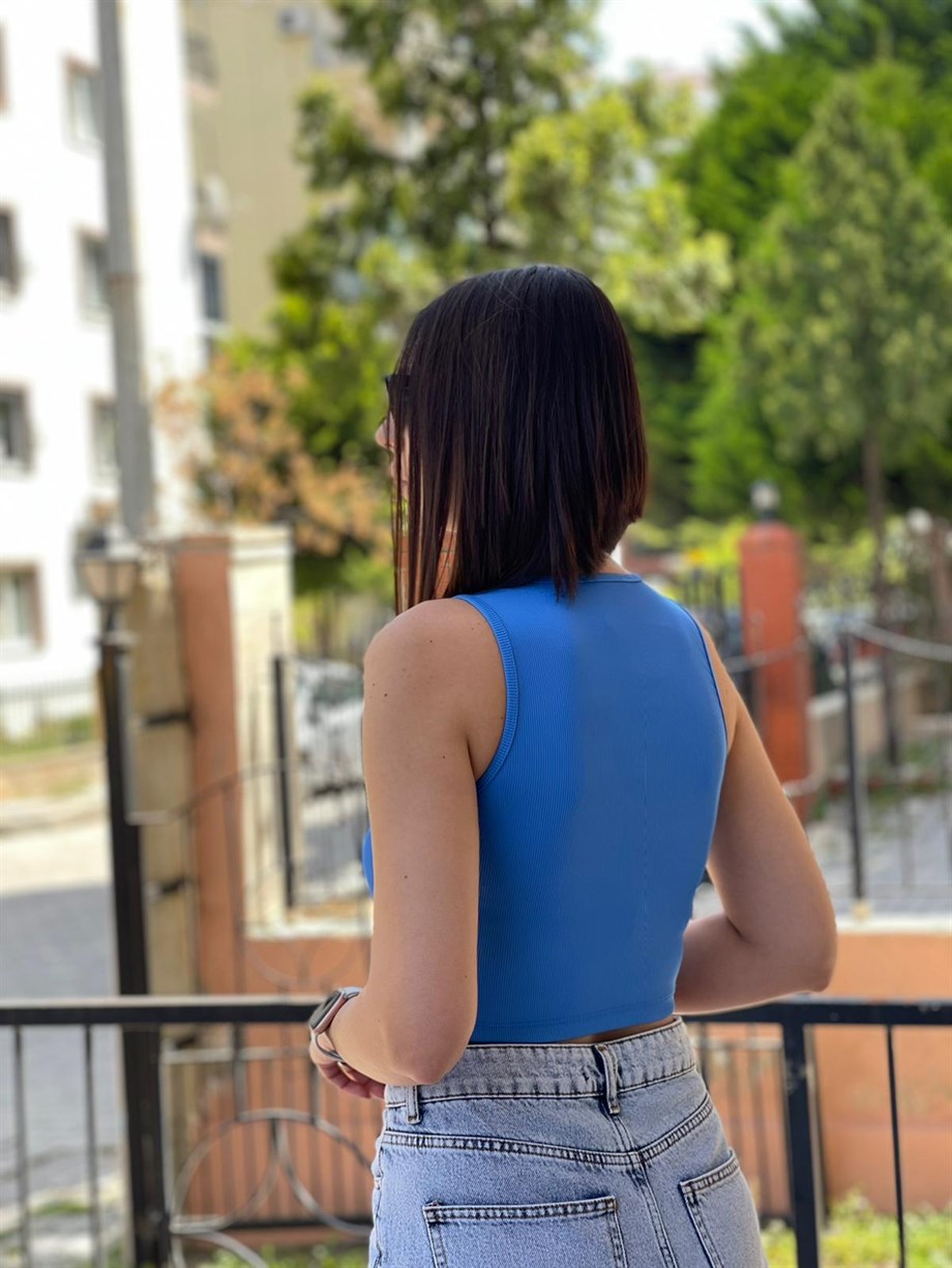 MONTİ CROP İNDİGO