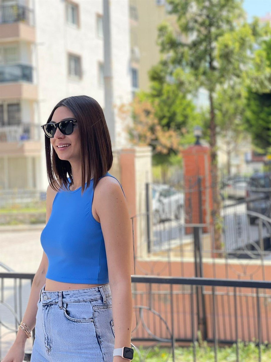 MONTİ CROP İNDİGO