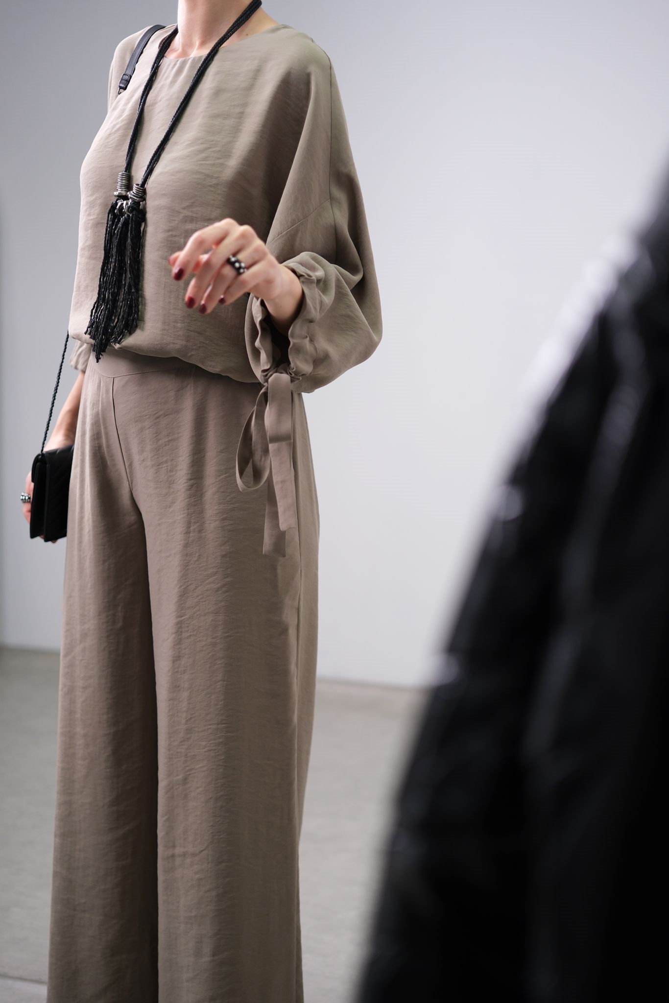 MOTİON YAĞ YEŞİLİ PALAZZO PANTOLON