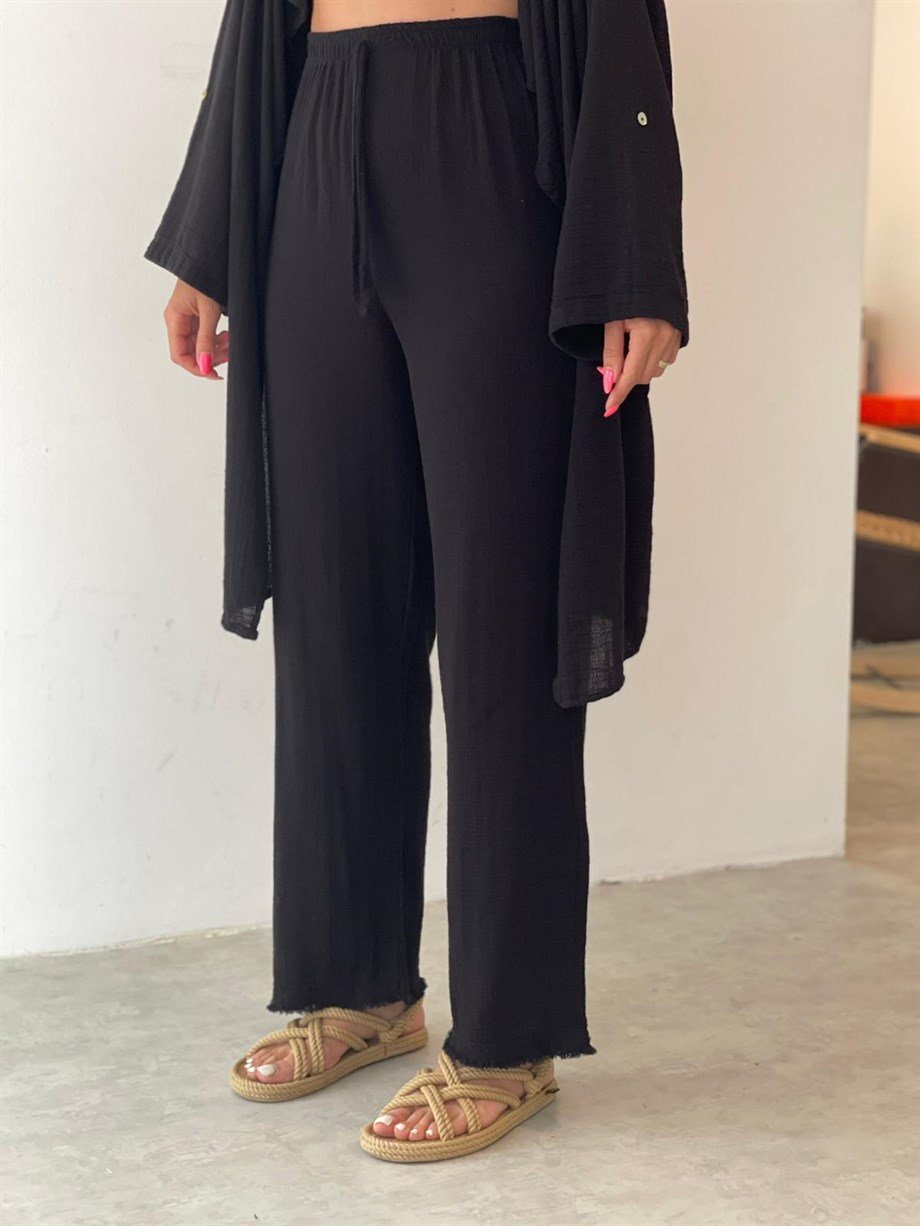 NATURAL SİYAH PANTOLON