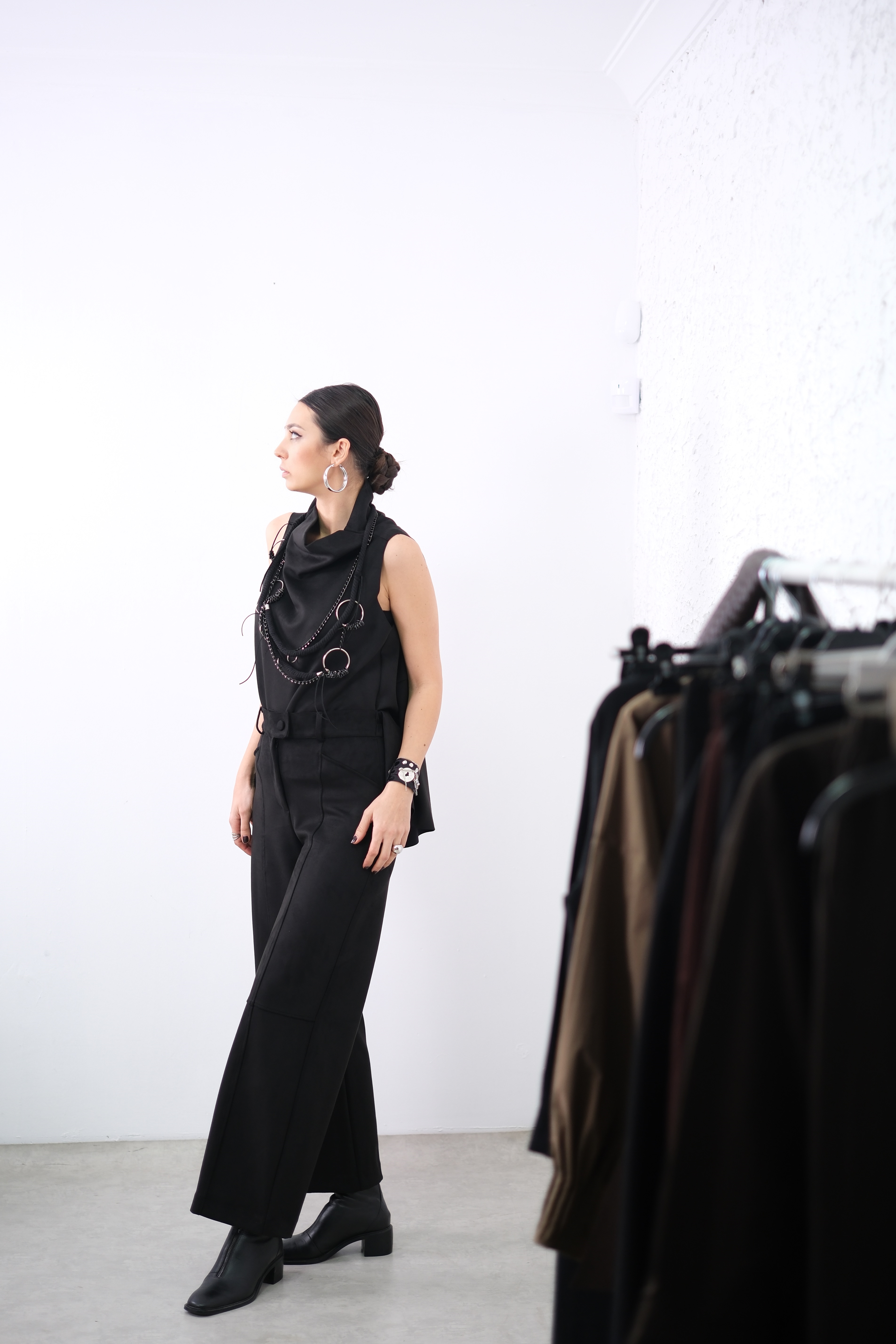 NATURE NUBUK SİYAH PANTOLON