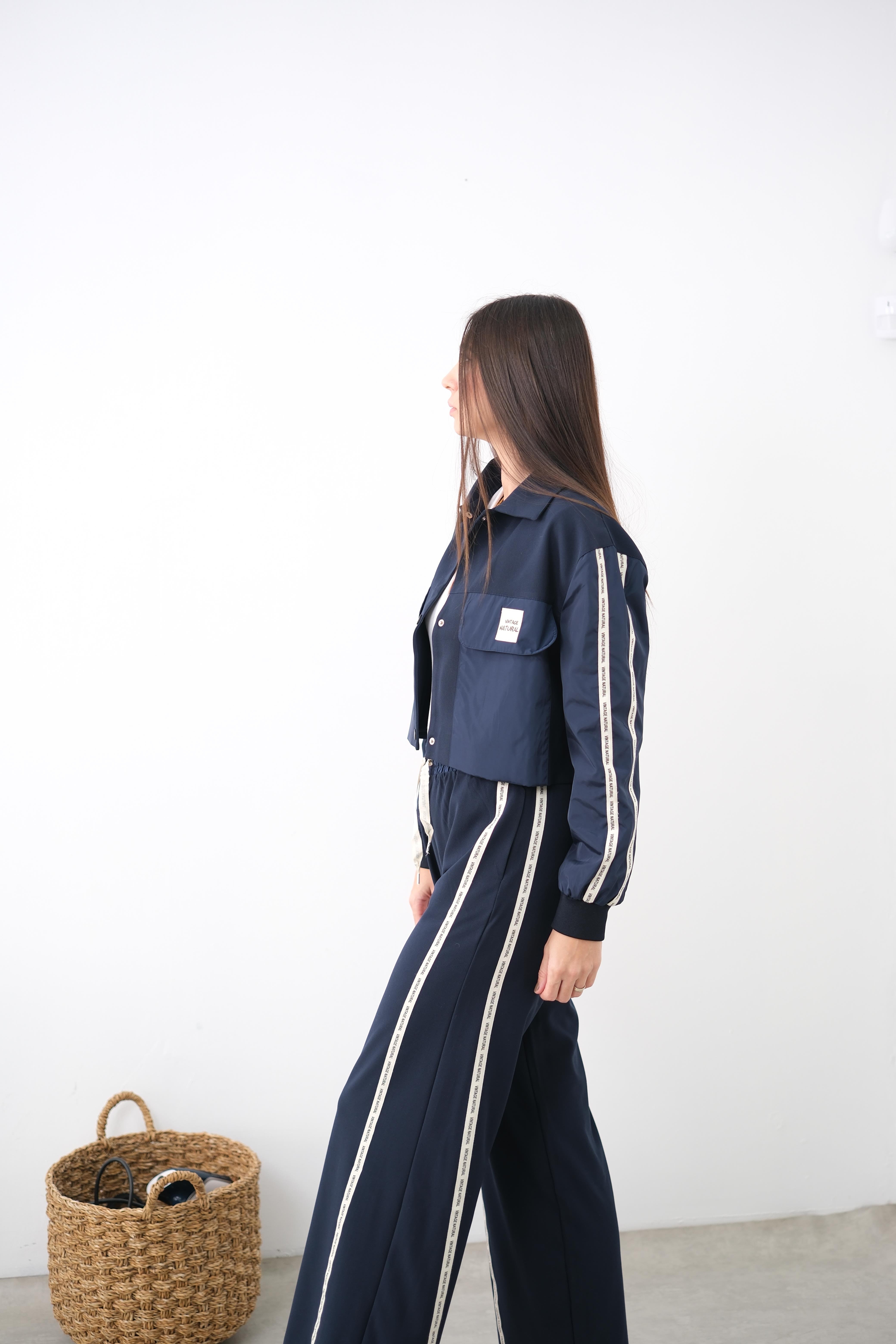 NİCO LACİVERT TASARIM TAKIM