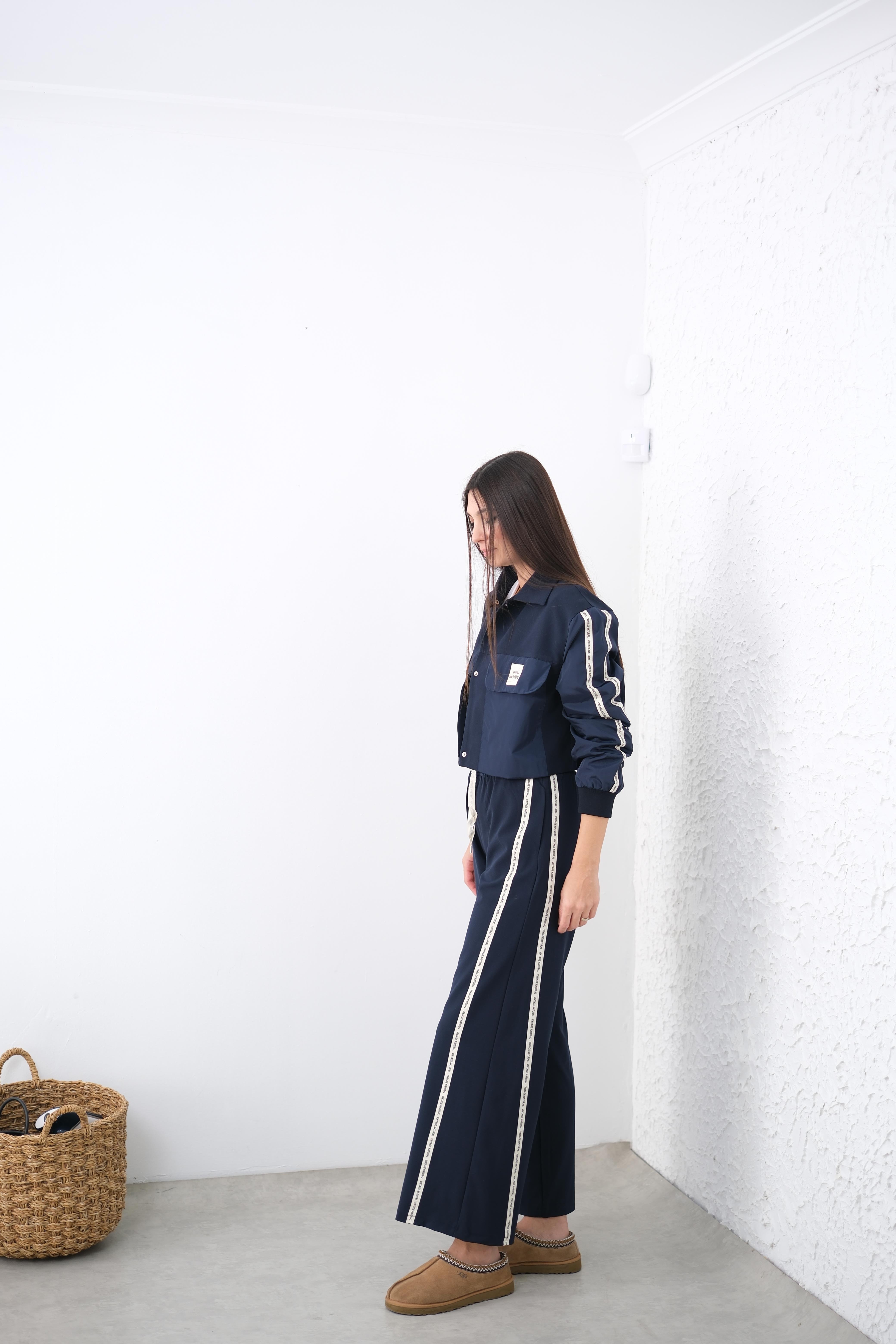 NİCO LACİVERT TASARIM TAKIM