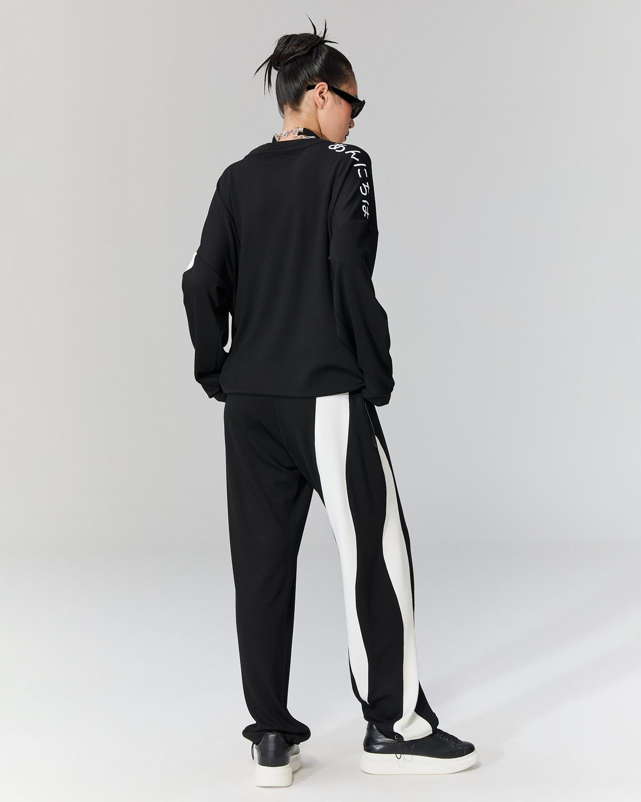 OLTA SİYAH JOGGER PANTOLON