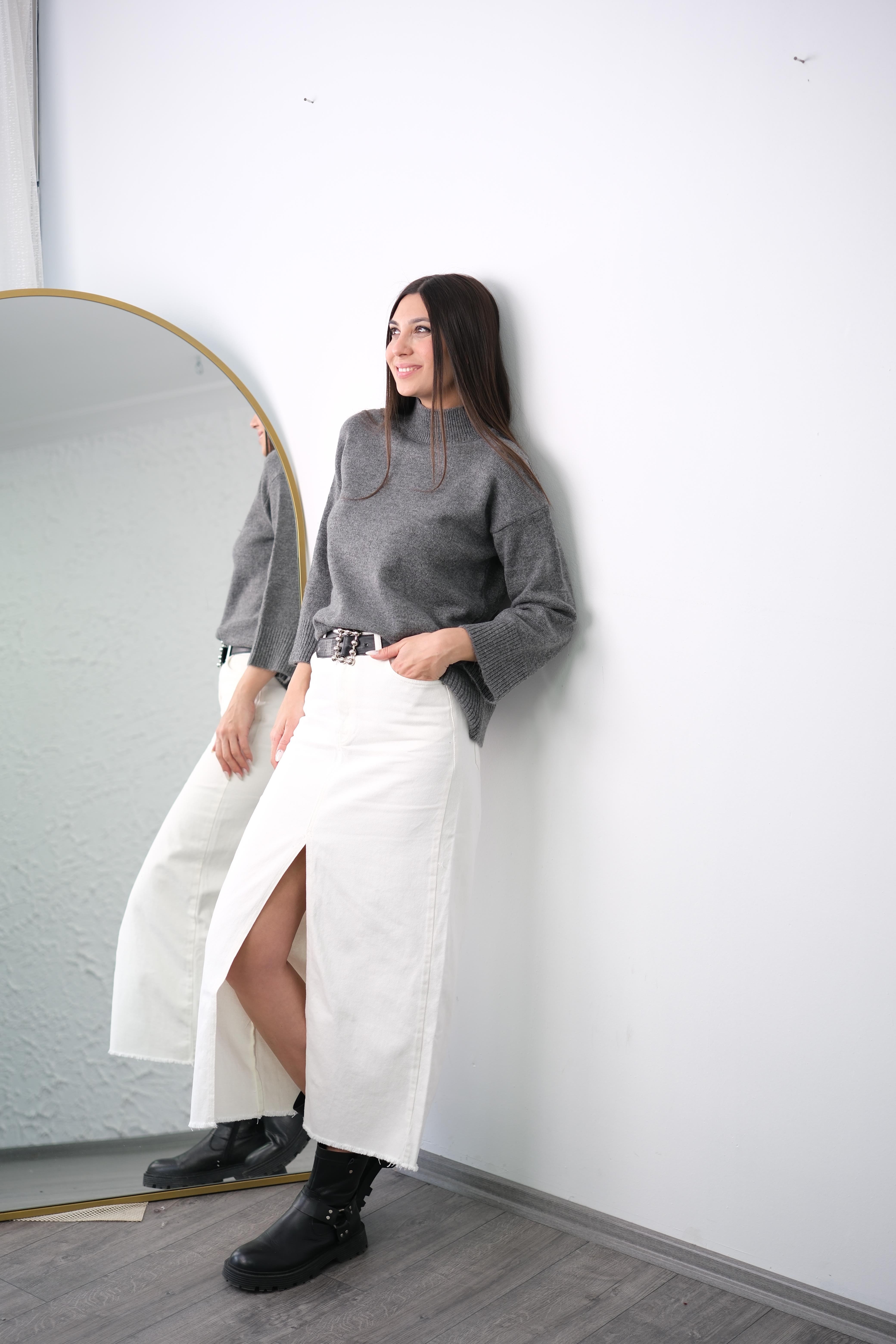 PALACE ANTRASİT YUMOŞ KAZAK