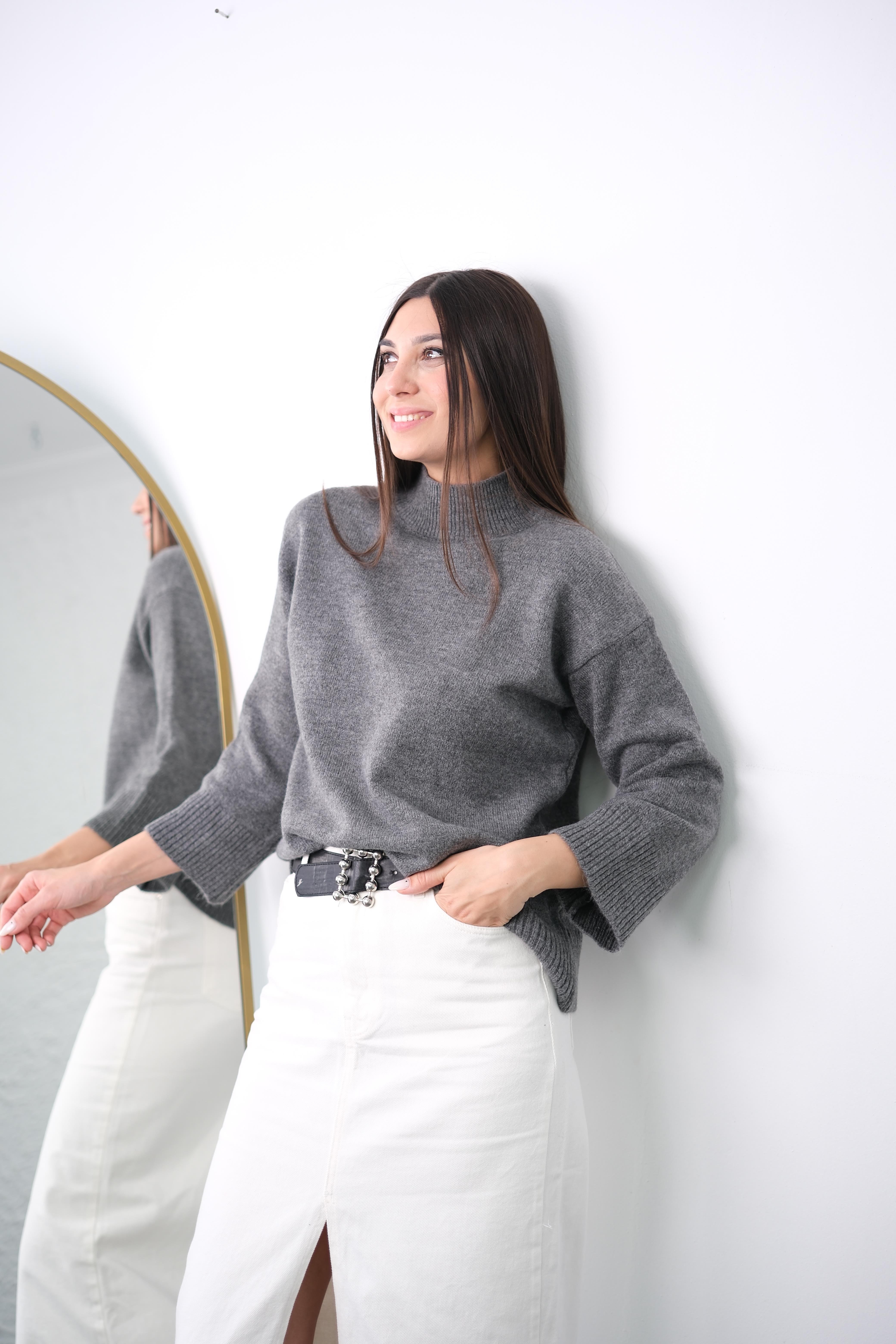 PALACE ANTRASİT YUMOŞ KAZAK