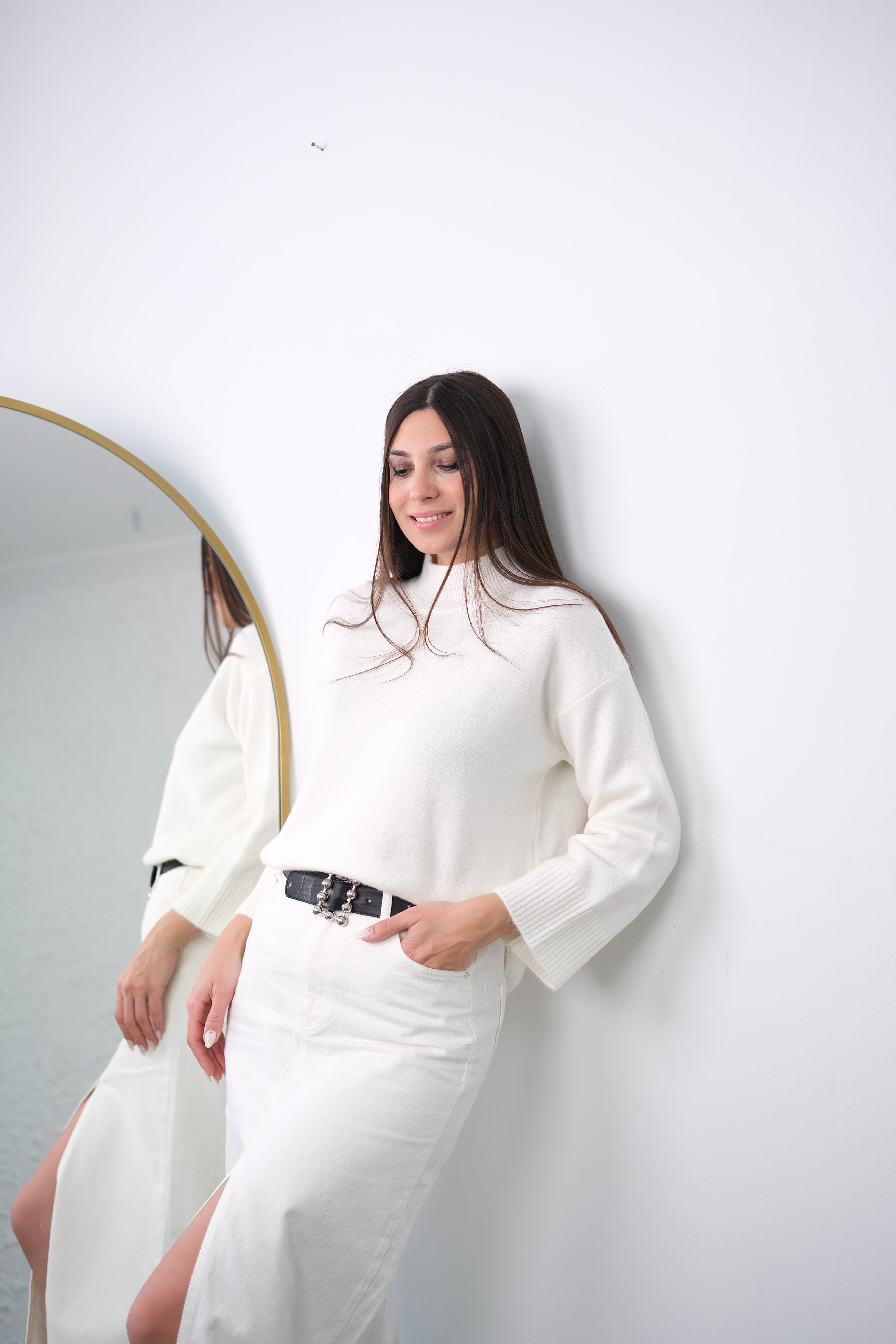 PALACE KREM YUMOŞ KAZAK