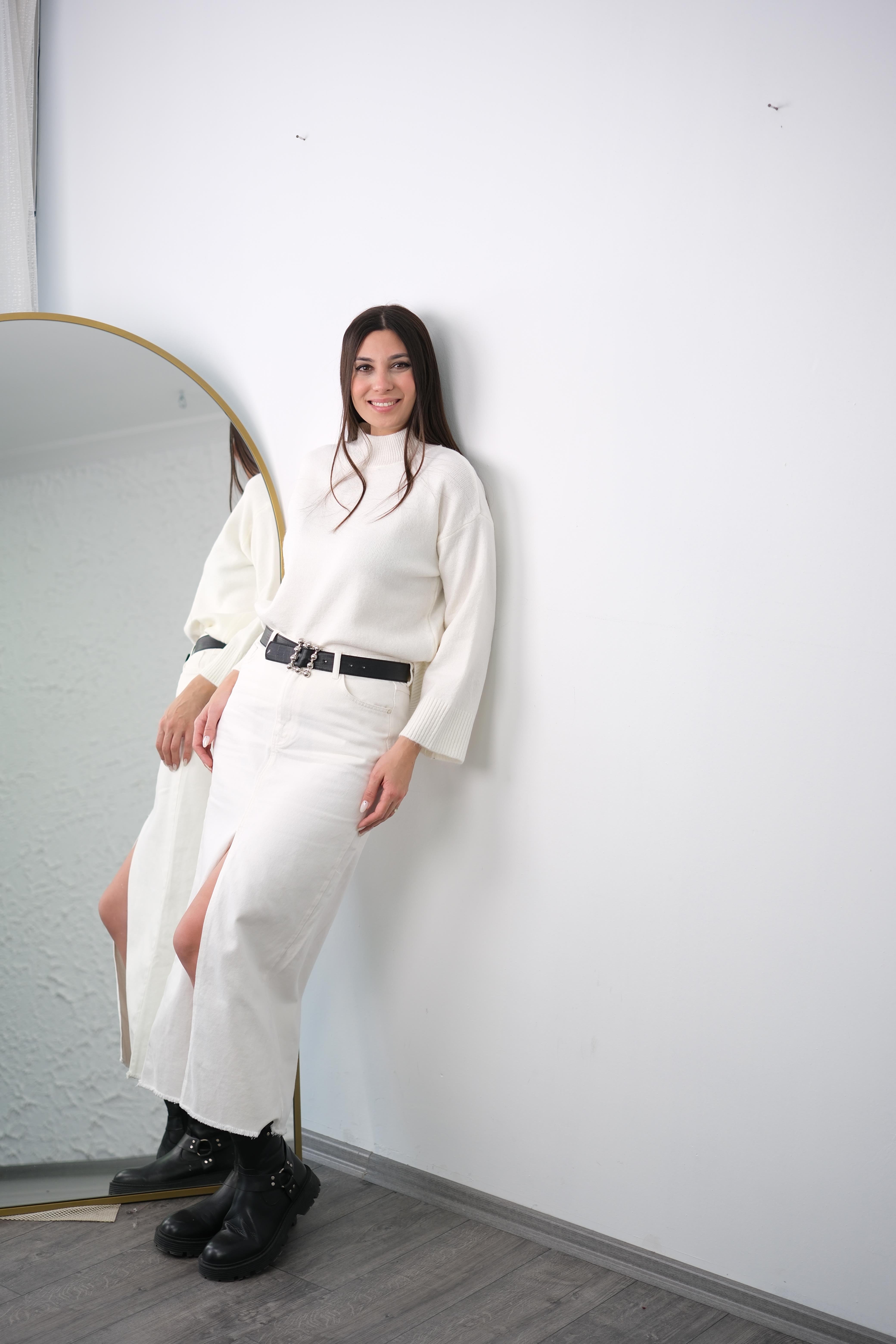 PALACE KREM YUMOŞ KAZAK