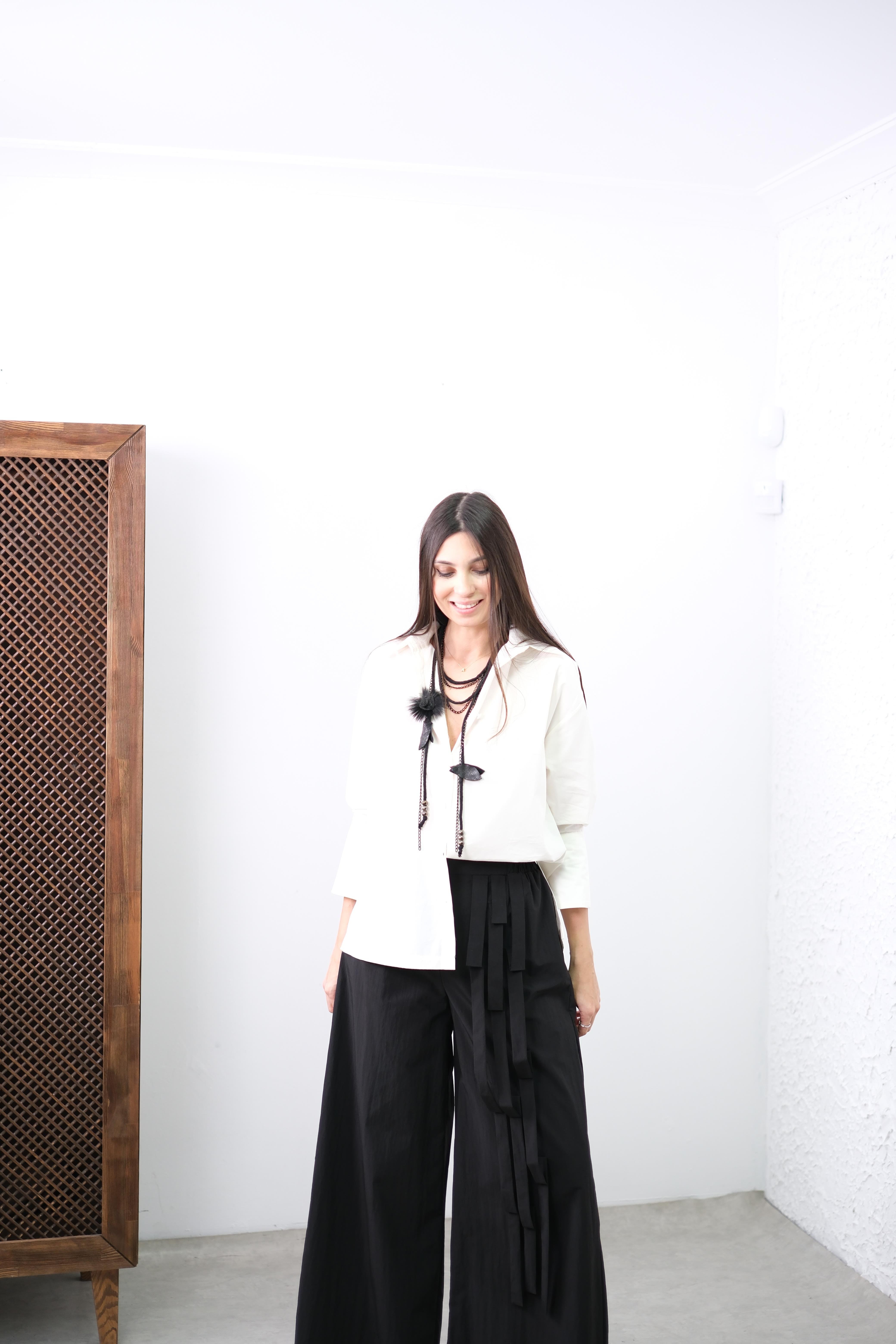 PARİZ BEYAZ POPLİN GÖMLEK