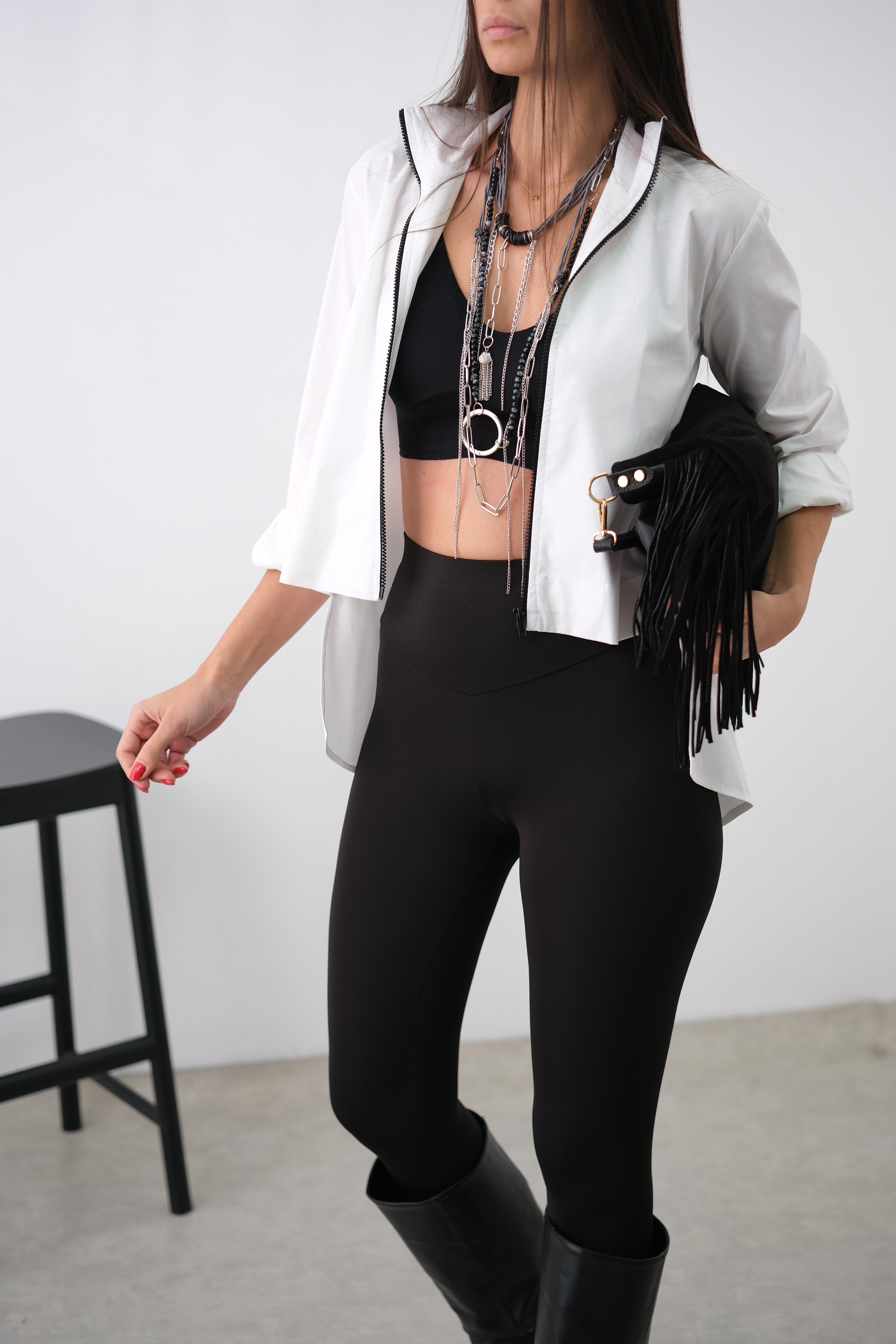 PİRA SİYAH TOPARLAYICI SOFT TAYT