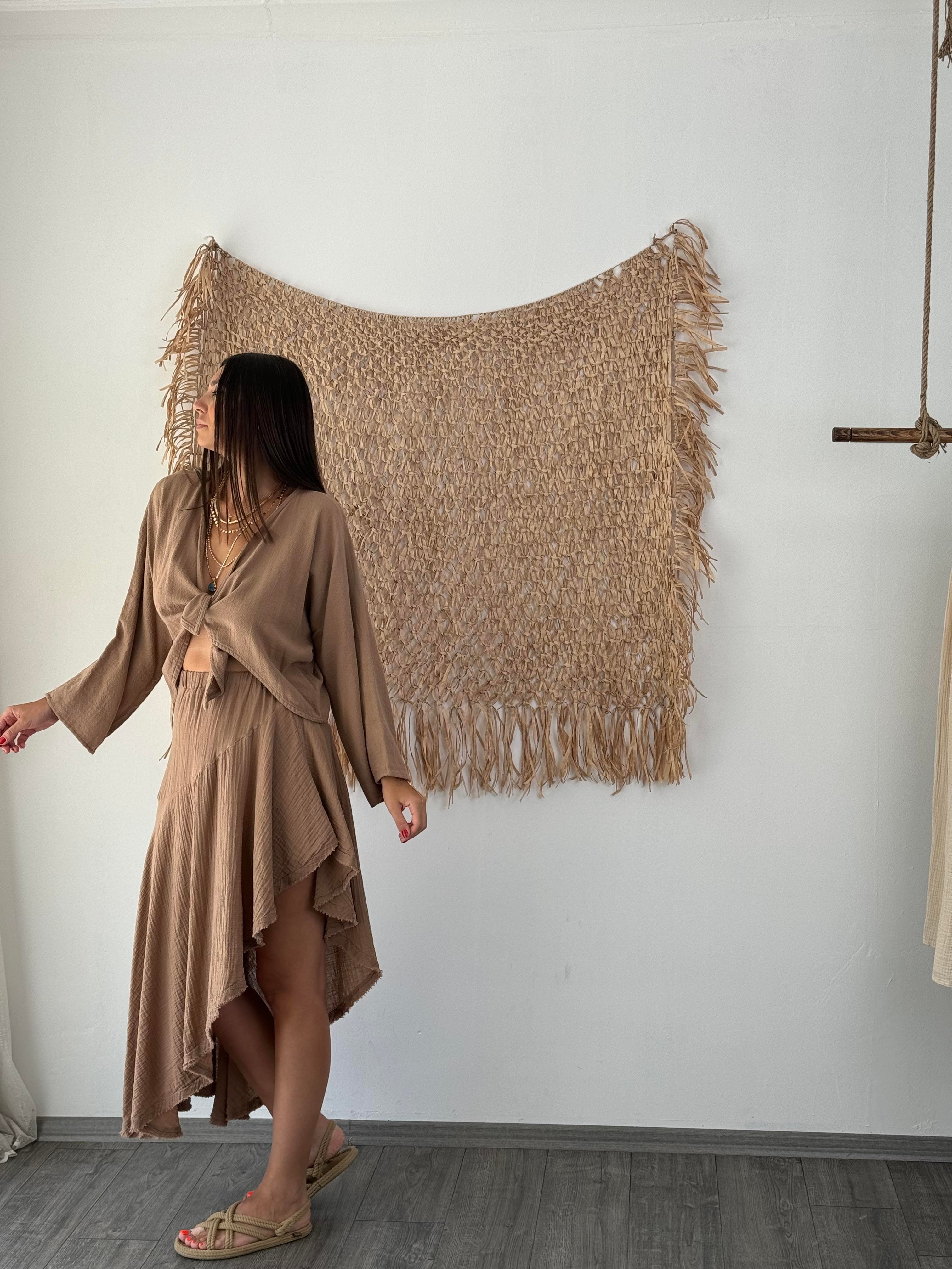 PİRGA BAĞLAMALI BİSKÜVİ CEKET BLUZ