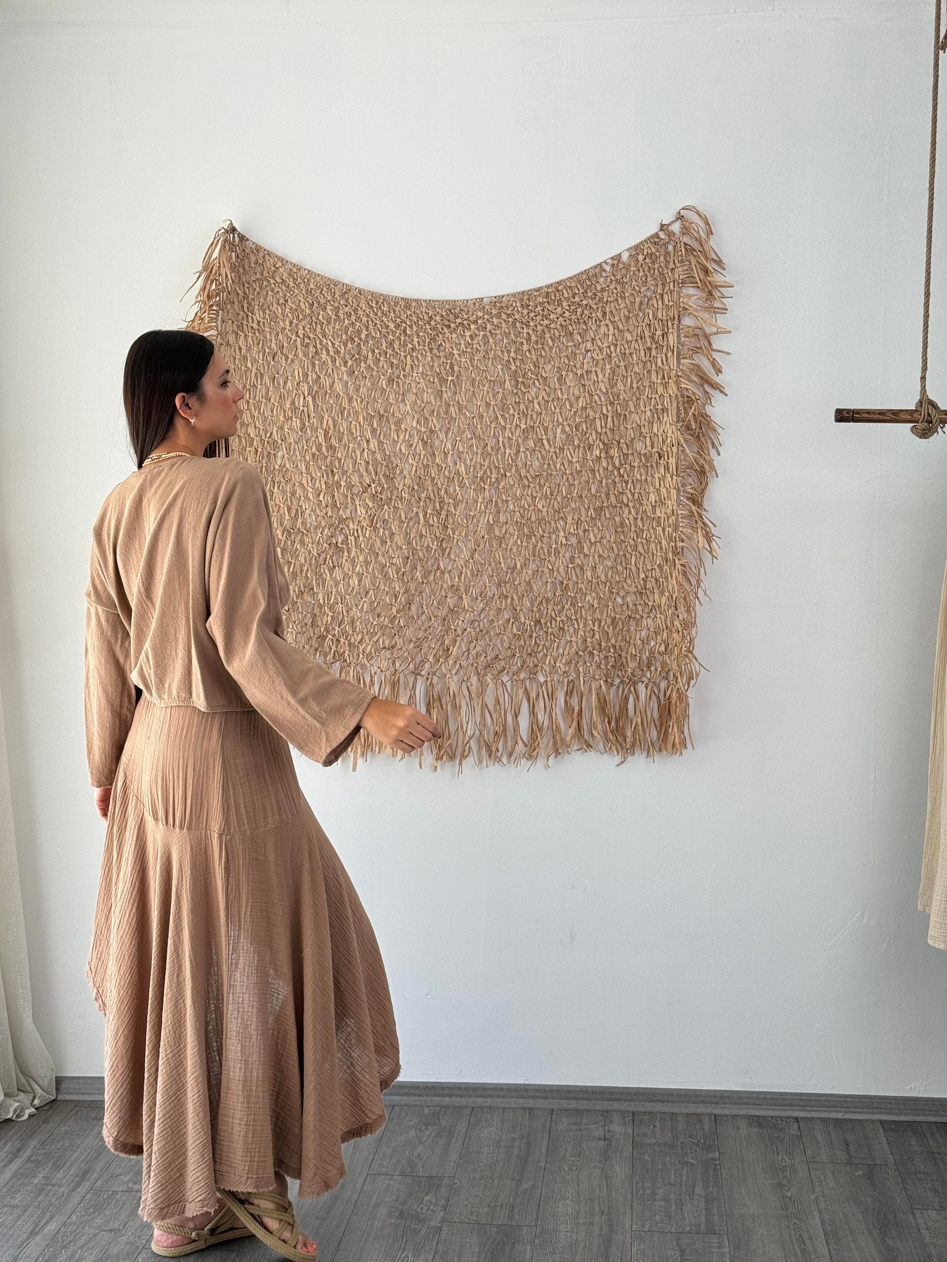 PİRGA BAĞLAMALI BİSKÜVİ CEKET BLUZ