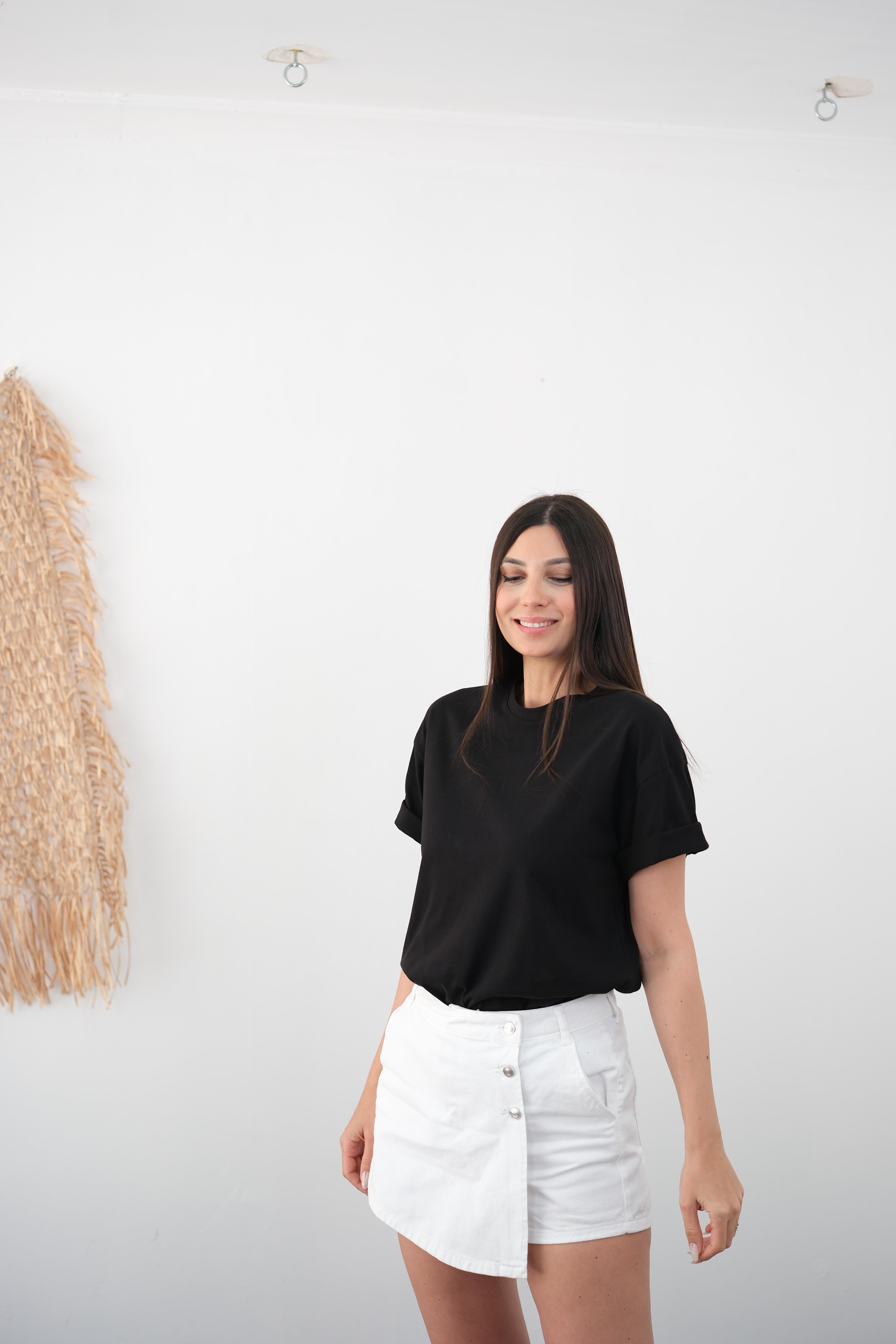 PİTAS SİYAH BASİC TİŞÖRT