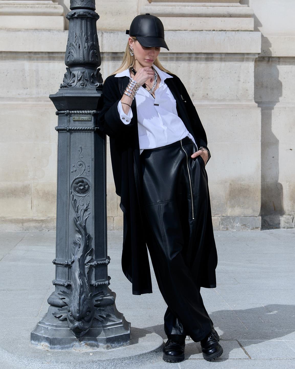 PİTY SİYAH TASARIM ŞALVAR