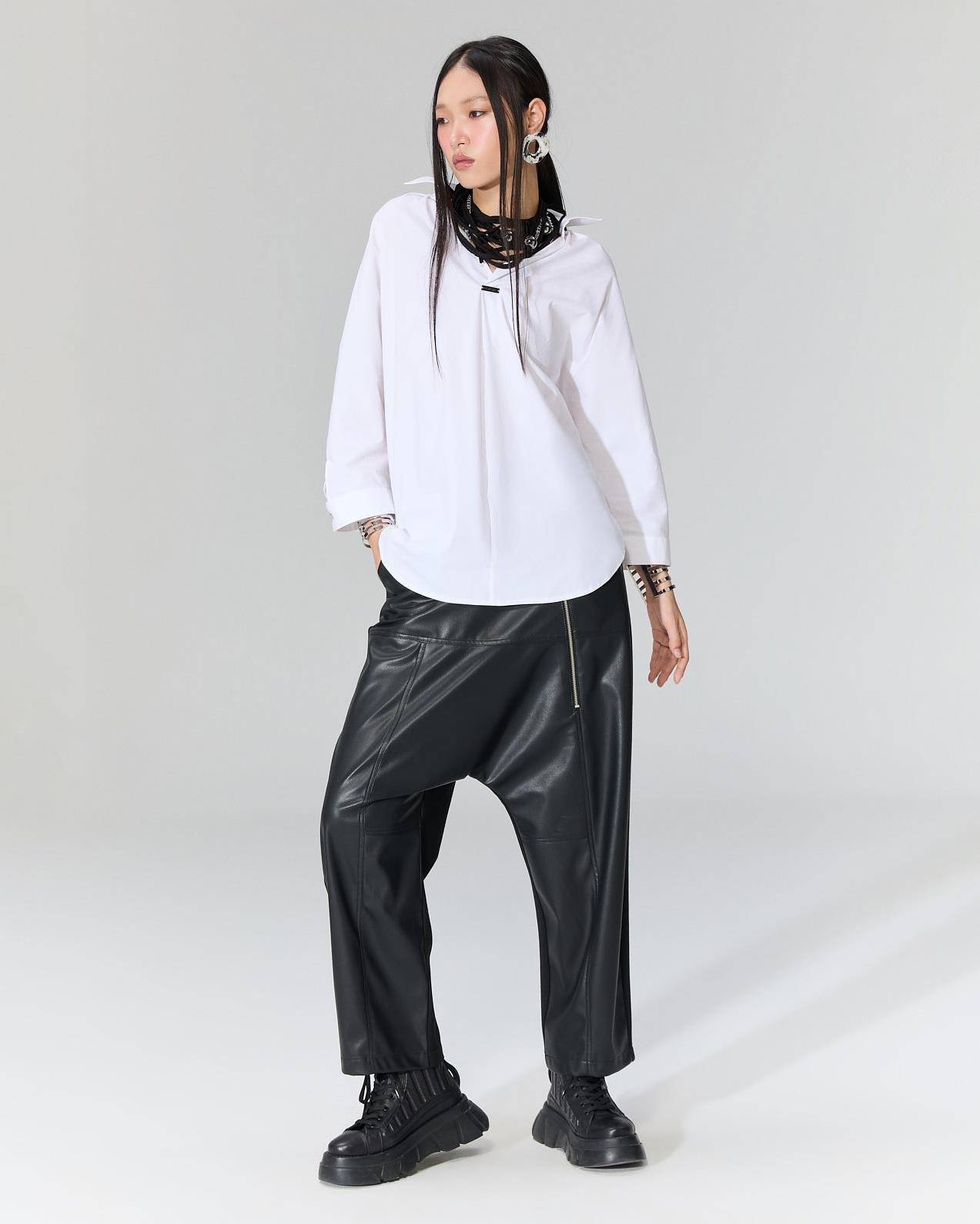 PİTY SİYAH TASARIM ŞALVAR