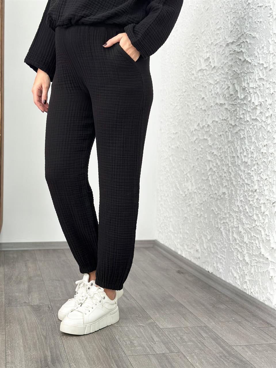 PORT BLANCA SİYAH PANTOLON