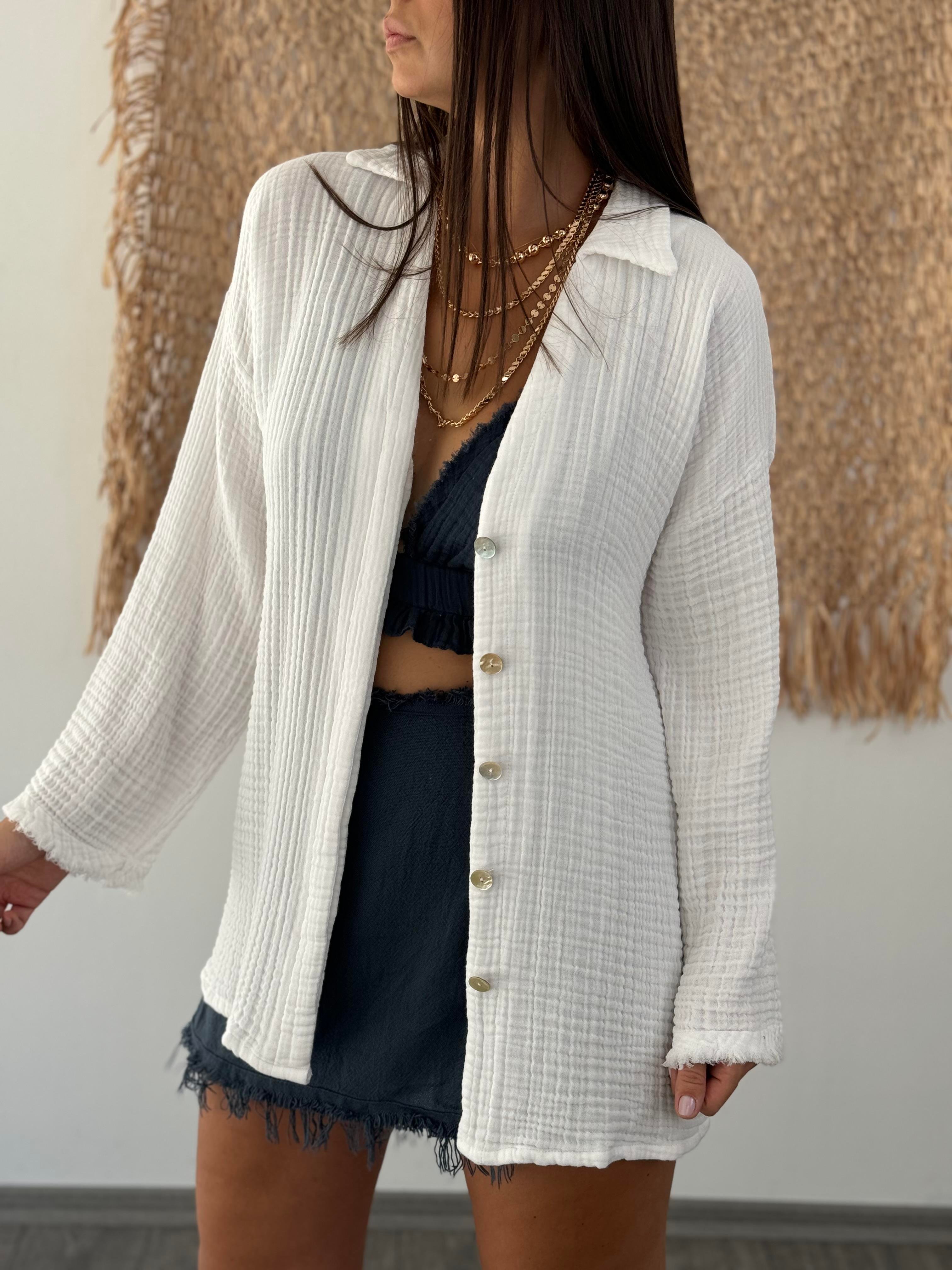 PORT PİRA BEYAZ GÖMLEK