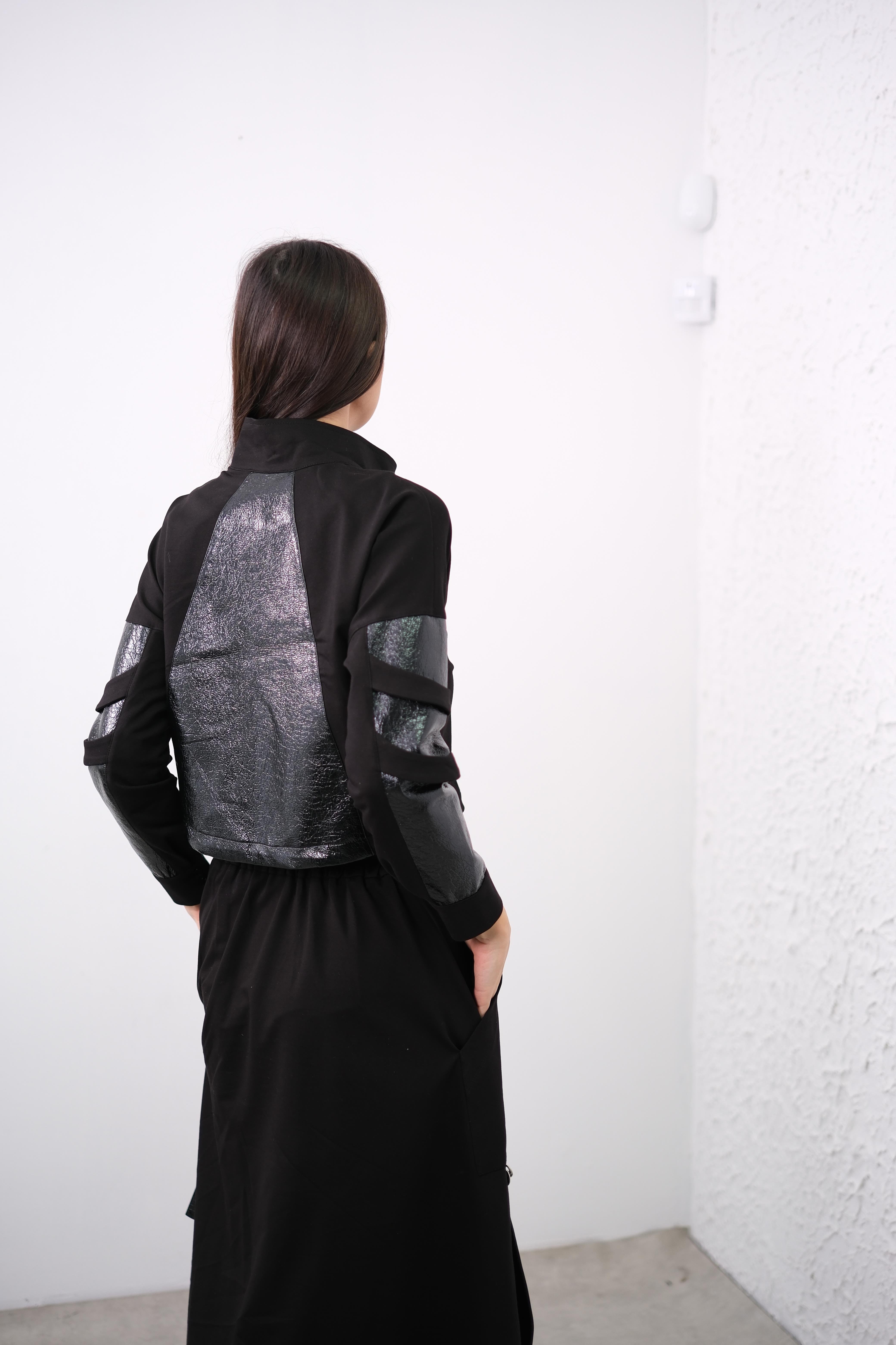 POTE TASARIM SİYAH CEKET