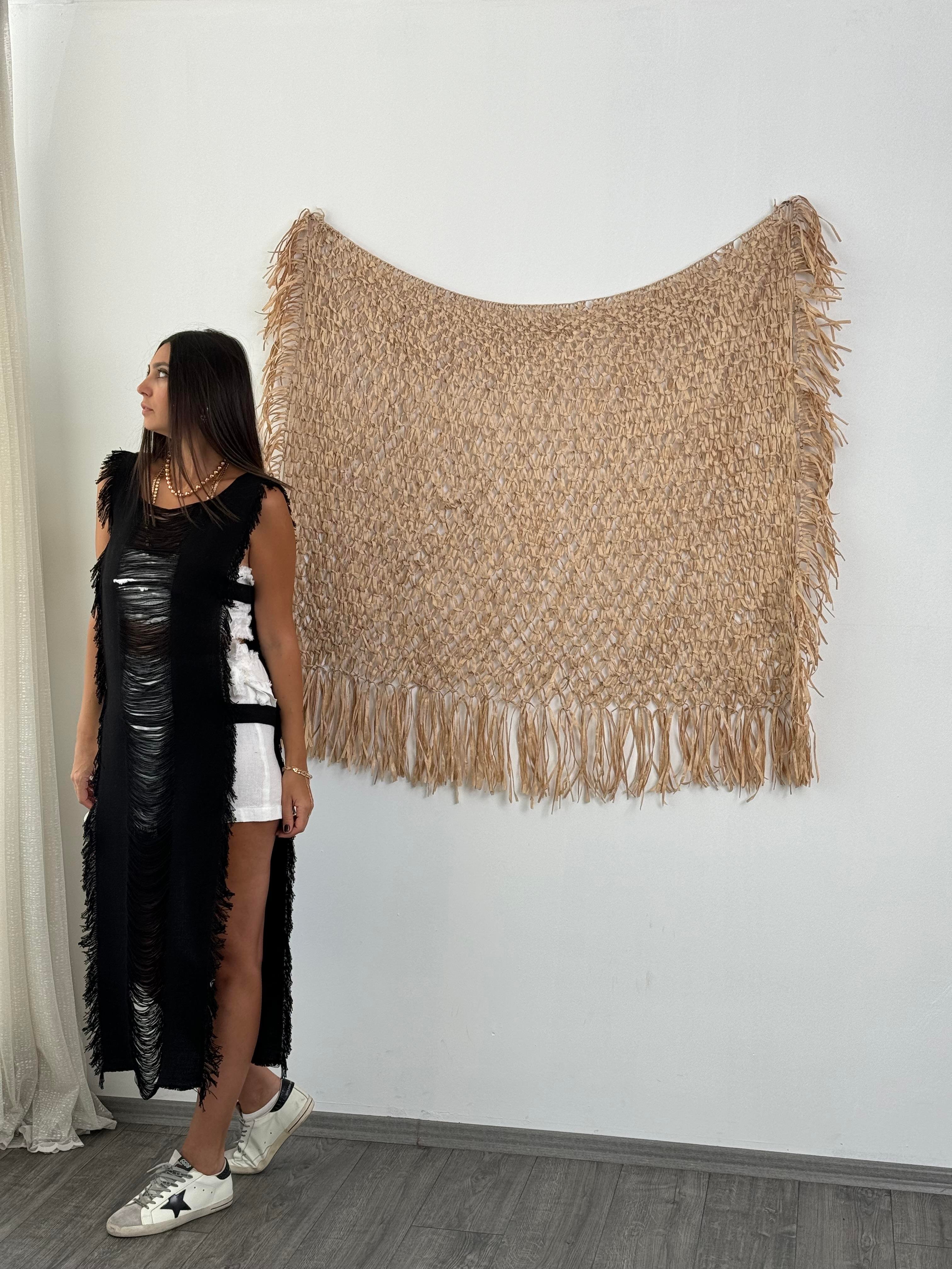 PUERTO SİYAH KAFTAN ELBİSE