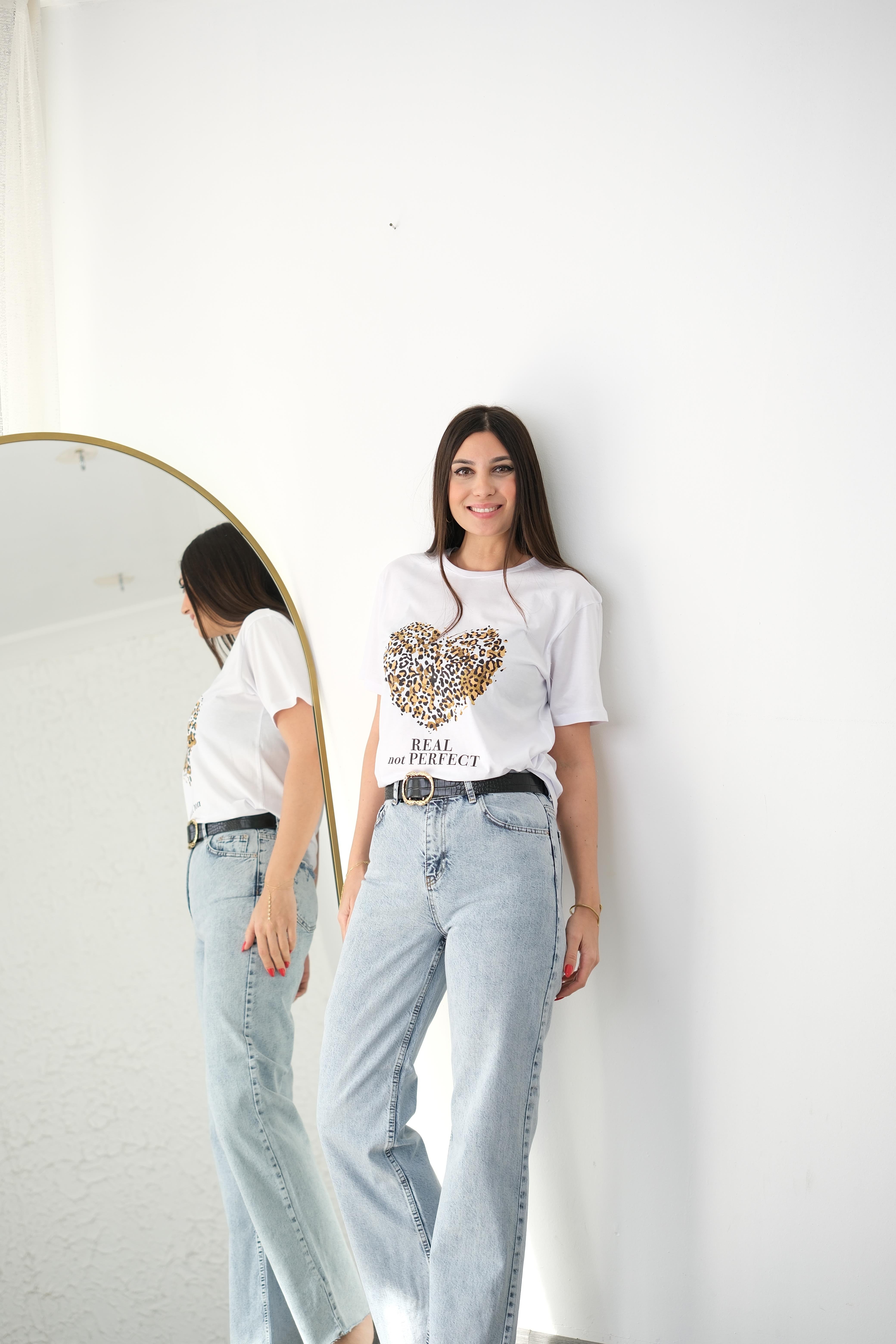 REAL LEO BASKILI TİŞÖRT