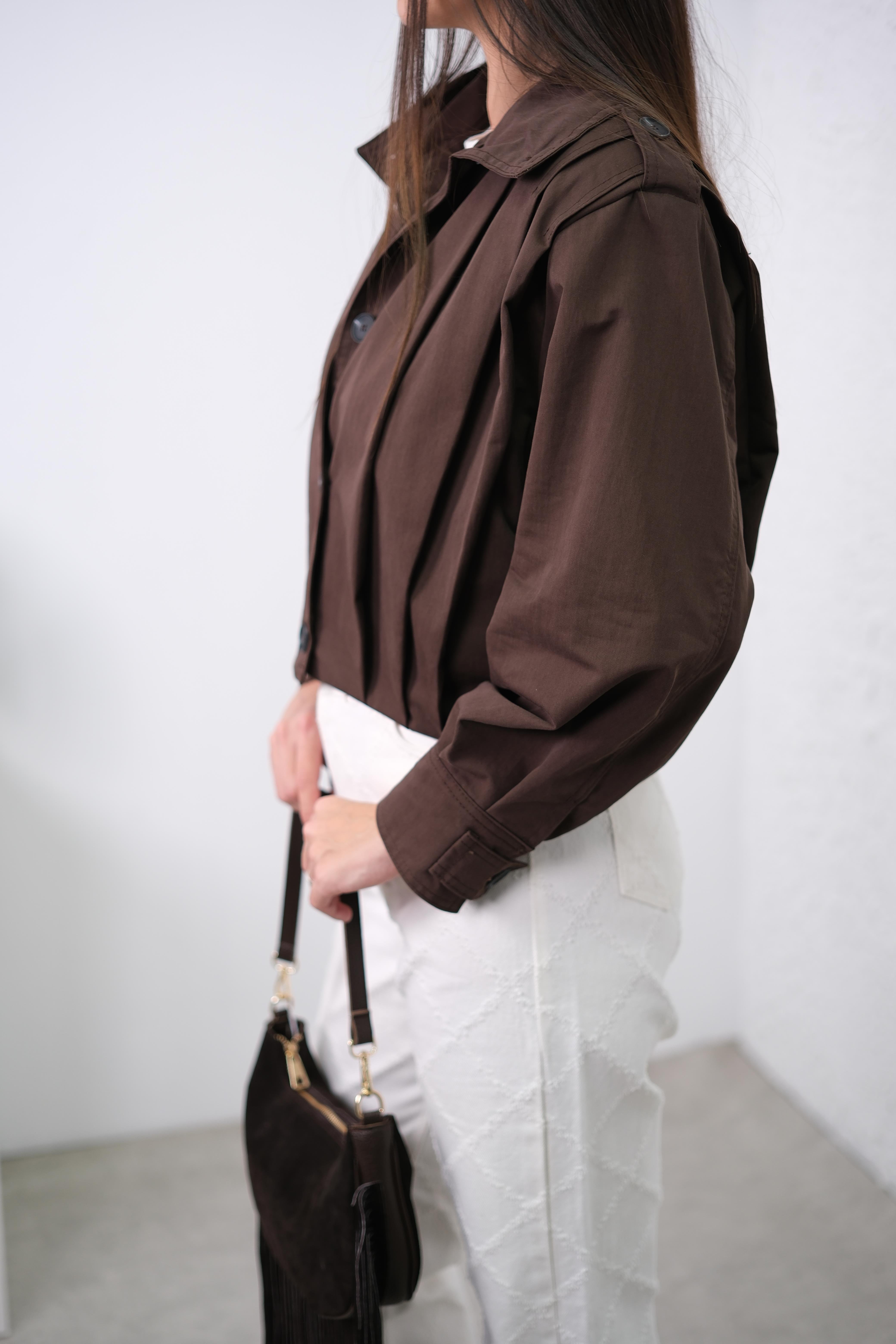 RELLY KAHVE TASARIM CEKET