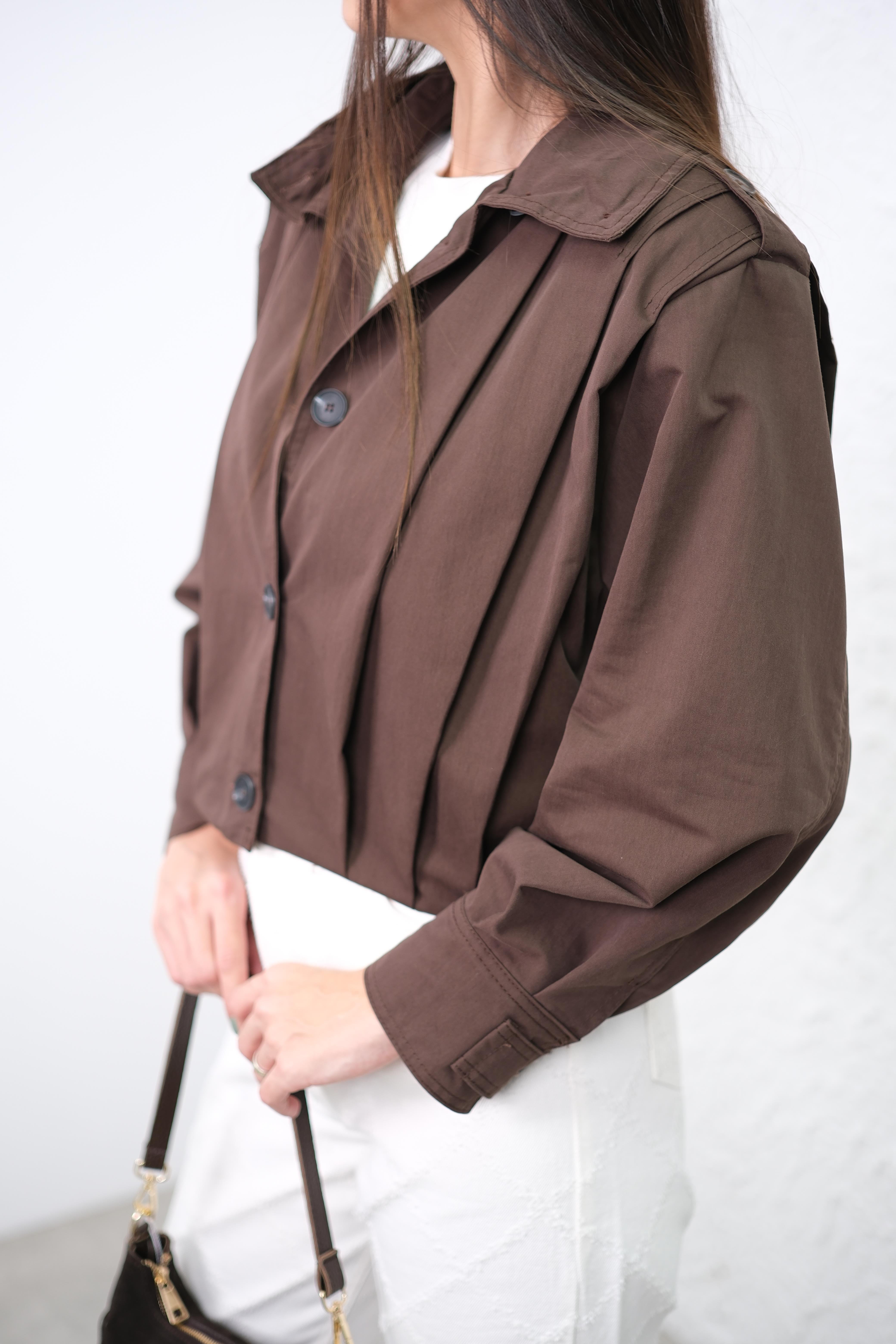 RELLY KAHVE TASARIM CEKET