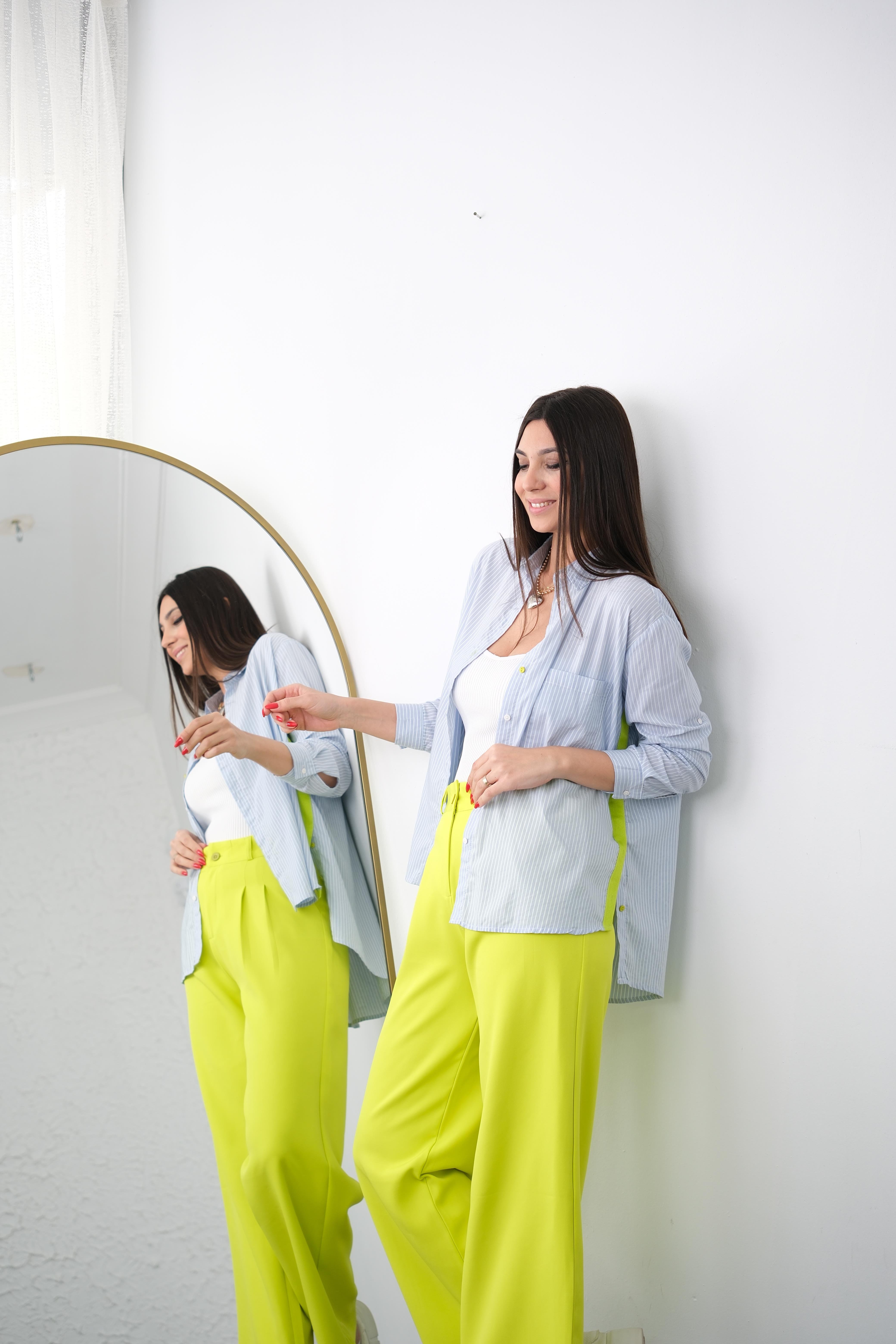 SEE ÇİZGİLİ GÖMLEK