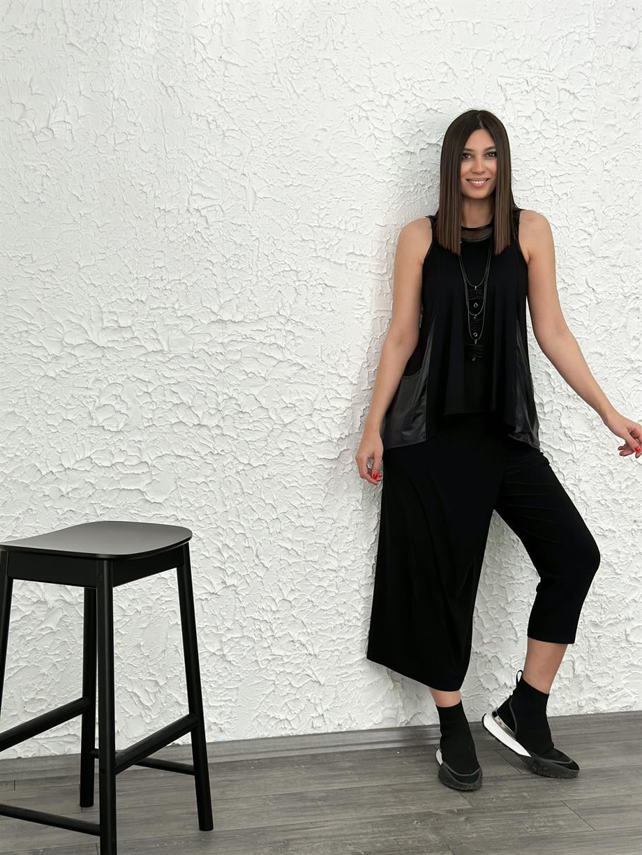 SİMON SİYAH TASARIM ŞALVAR