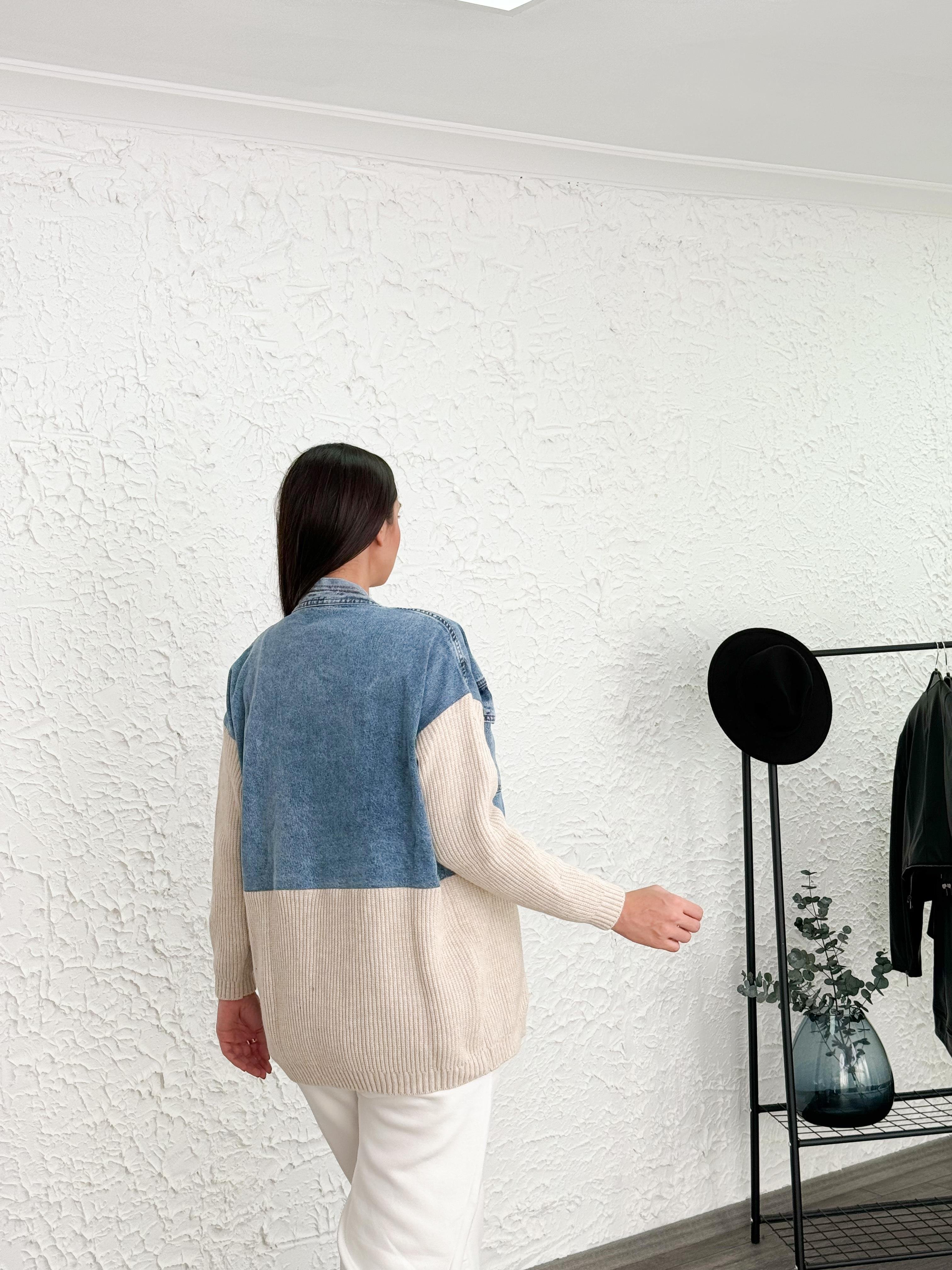 TERRACE JEAN DETAY KREM CEKET