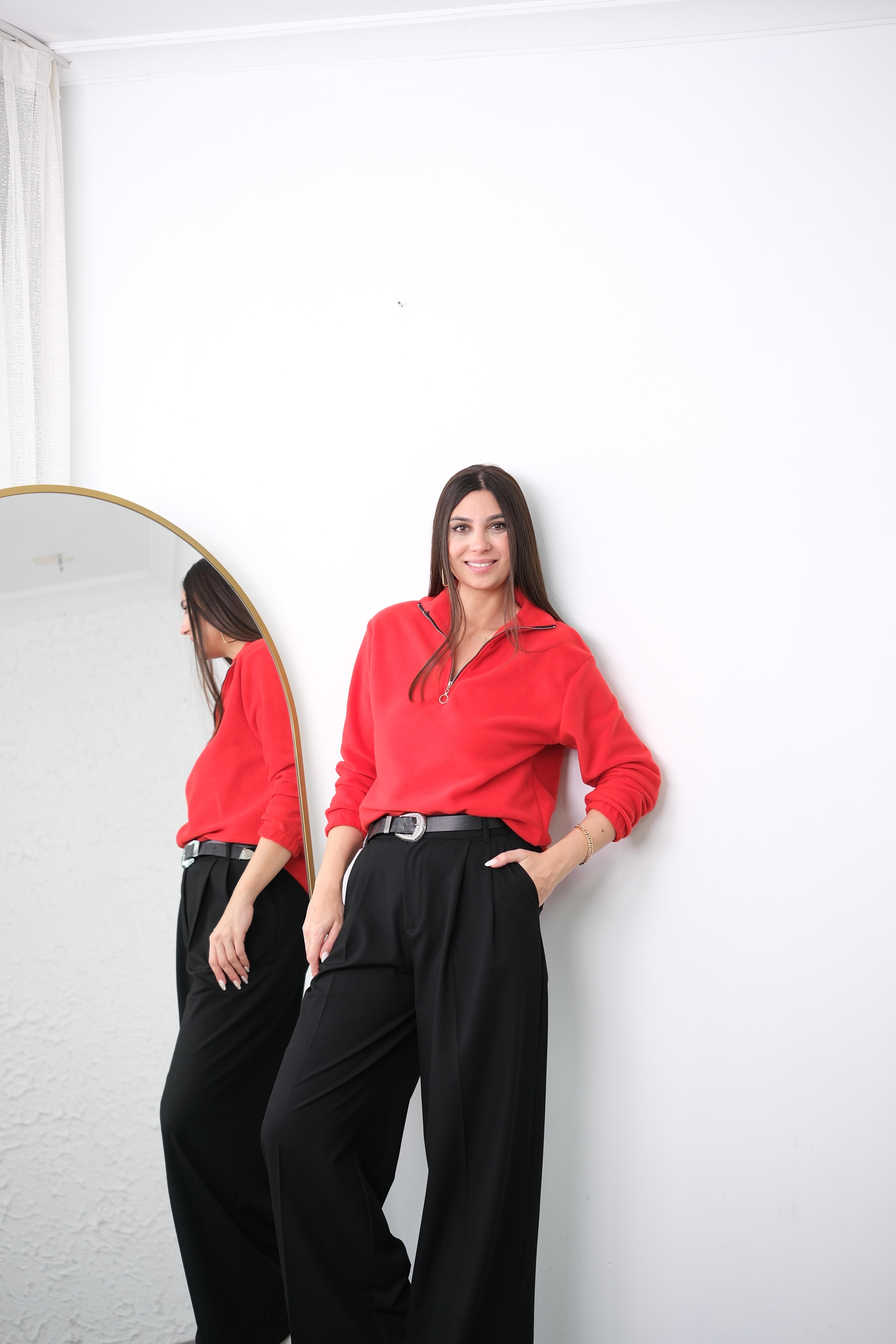 TETA KIRMIZI POLAR SWEAT