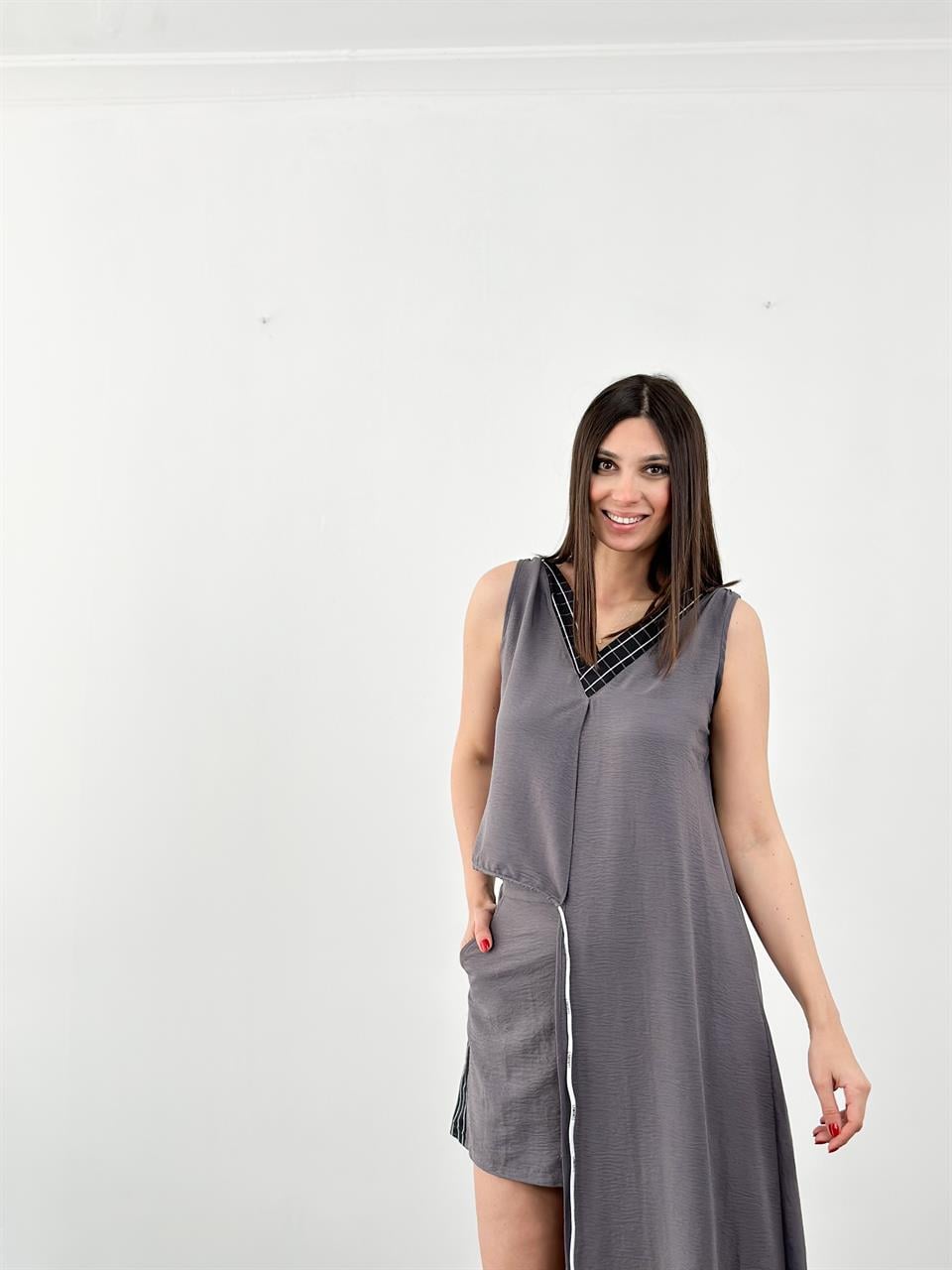 TİBET VİZON KAFTAN BLUZ