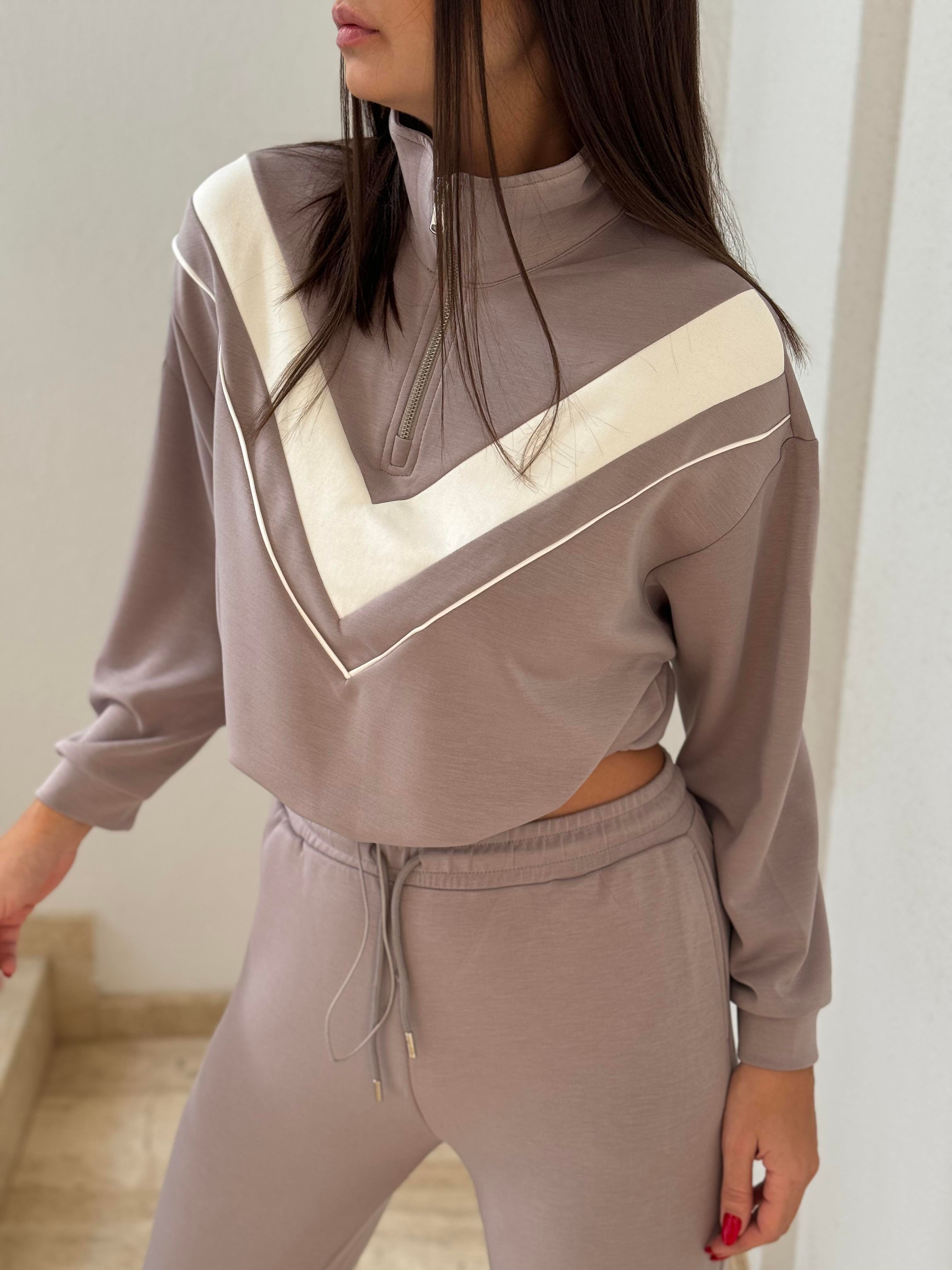 TOLE VİZON FERMUARLI EŞOFMAN TAKIM