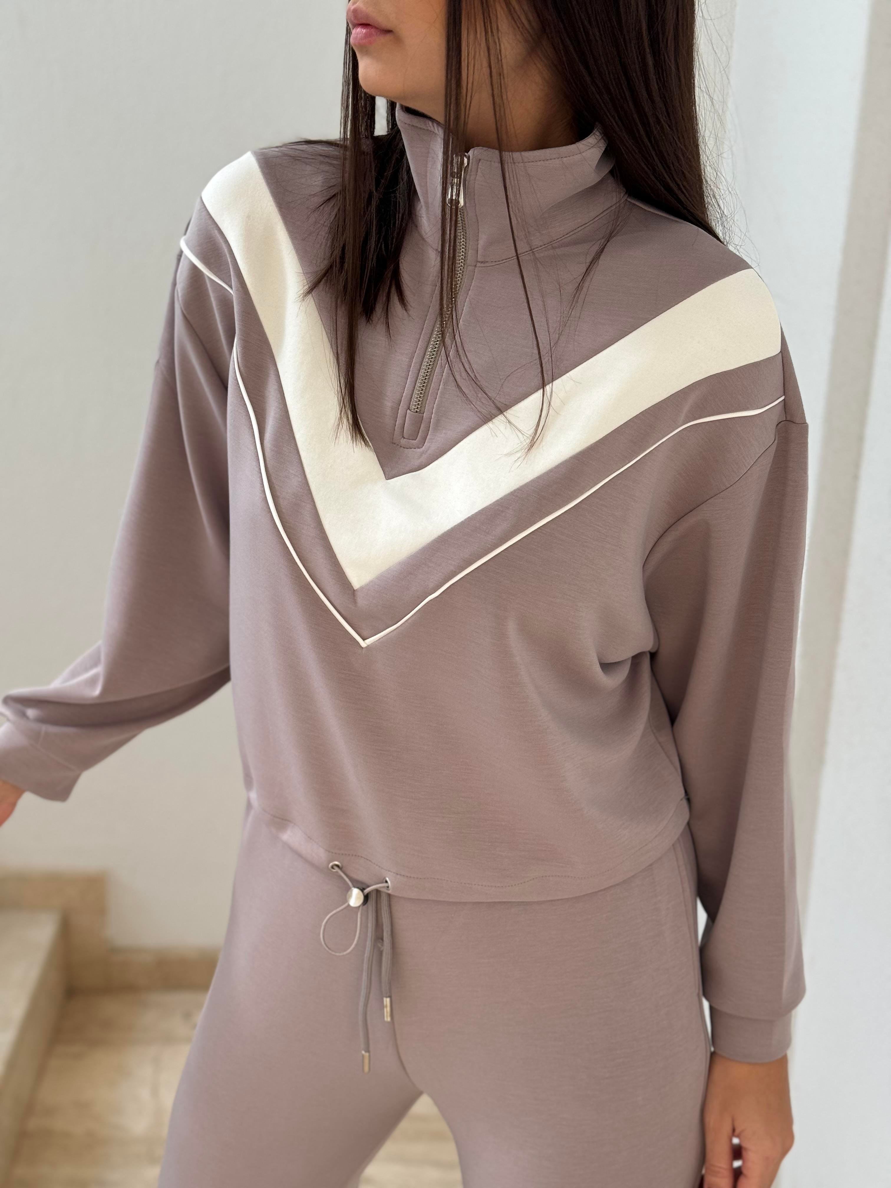 TOLE VİZON FERMUARLI EŞOFMAN TAKIM