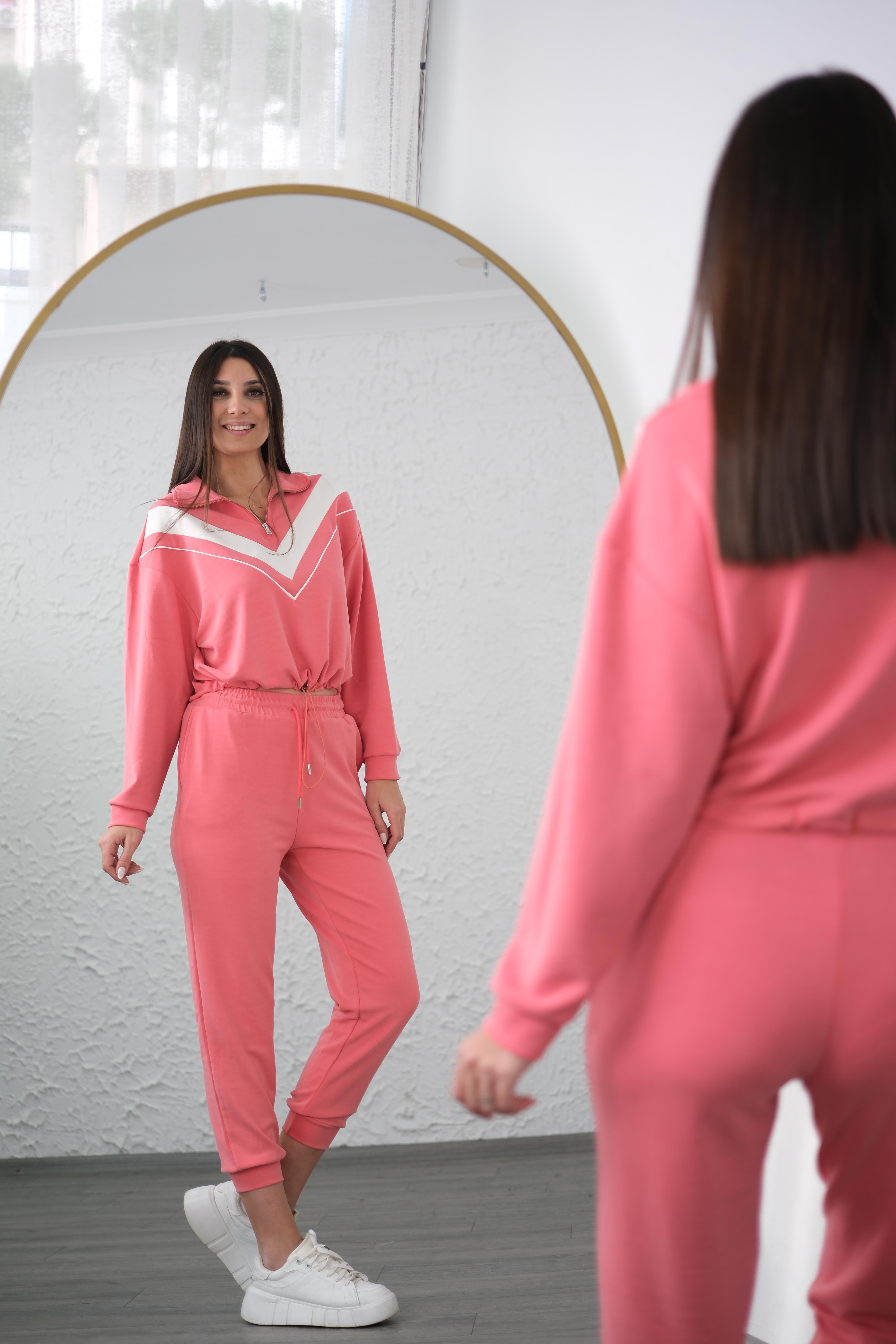 TOLE YAVRUAĞZI FERMUARLI EŞOFMAN TAKIM