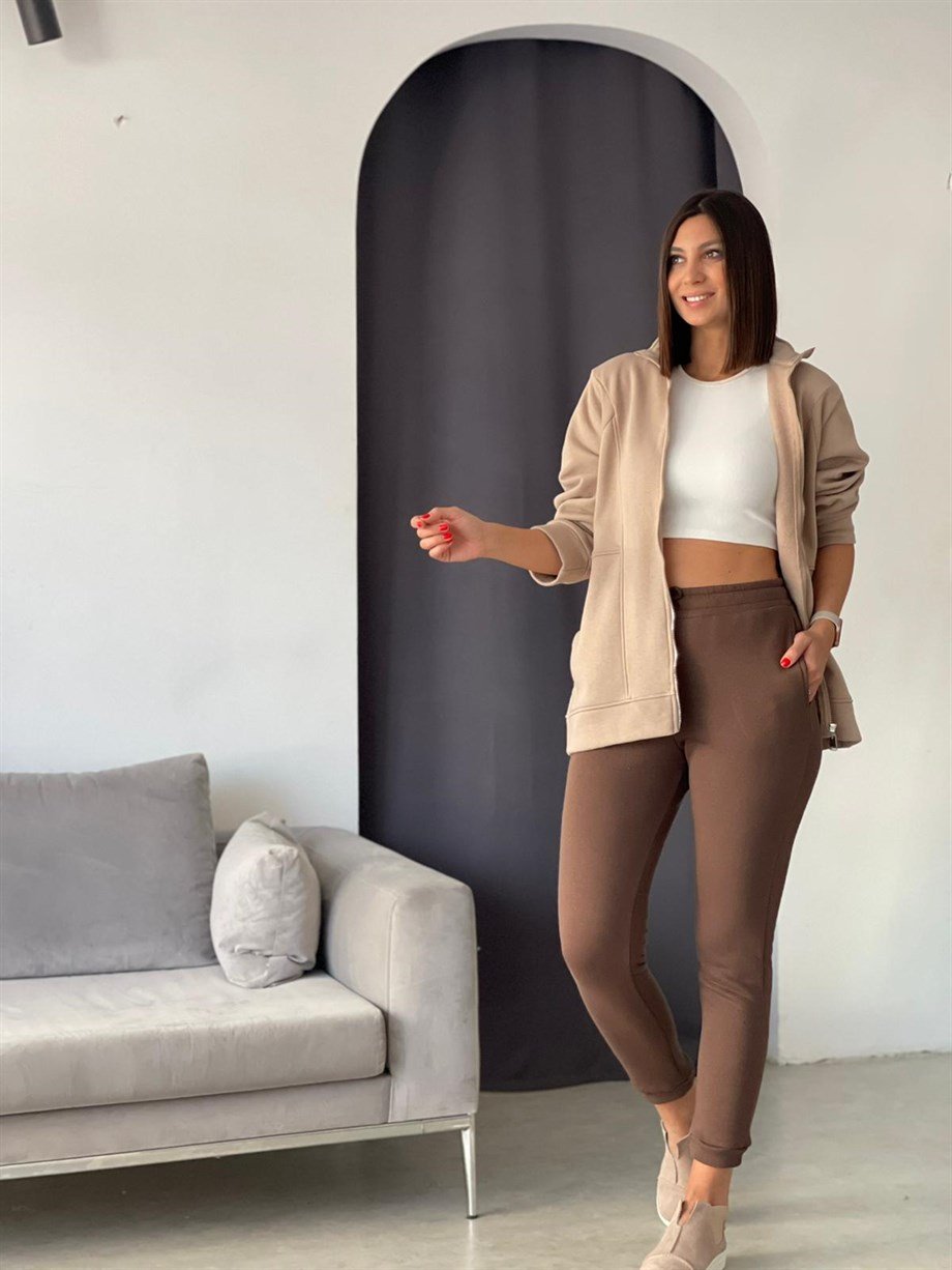 TYME KAHVERENGİ EŞOFMAN ALT