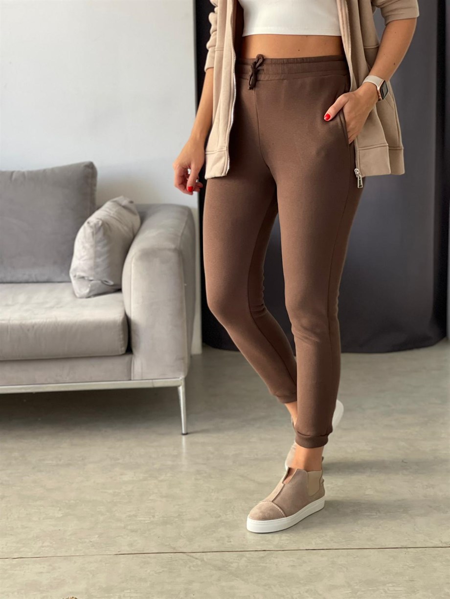 TYME KAHVERENGİ EŞOFMAN ALT