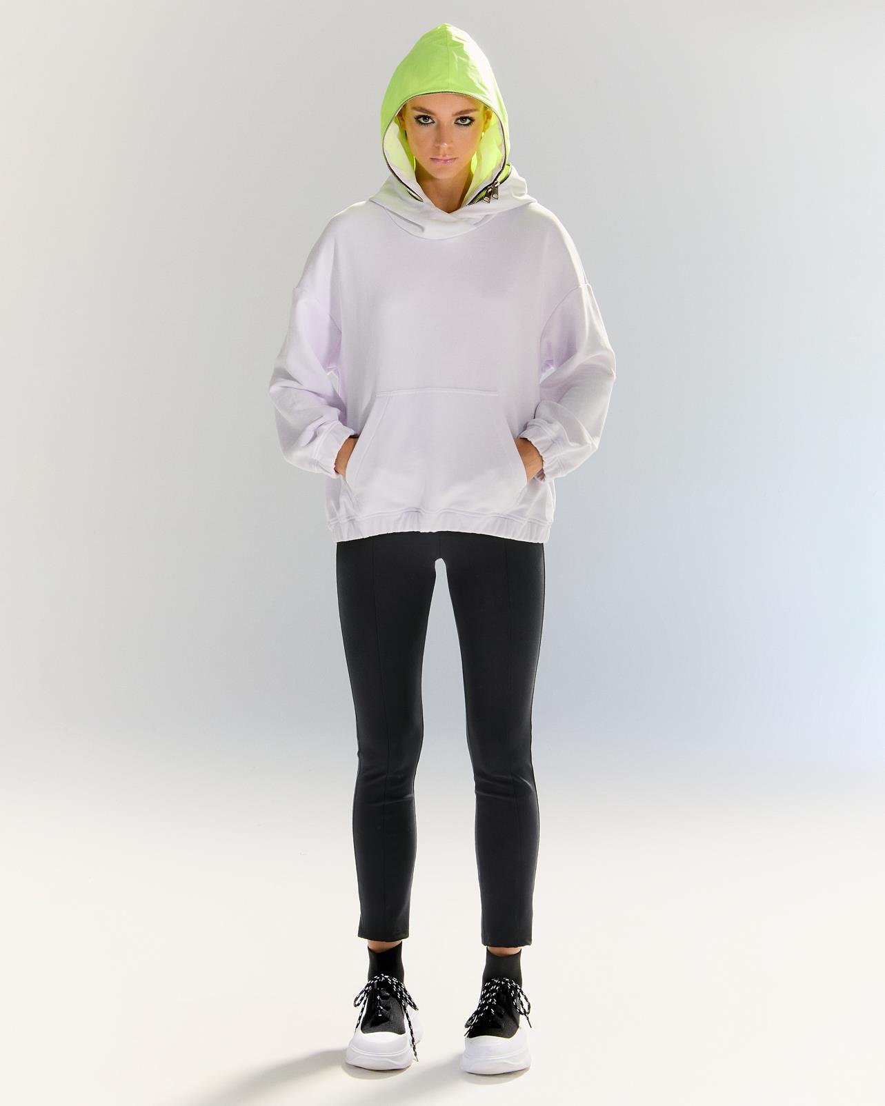 WONDER BEYAZ TASARIM SWEAT