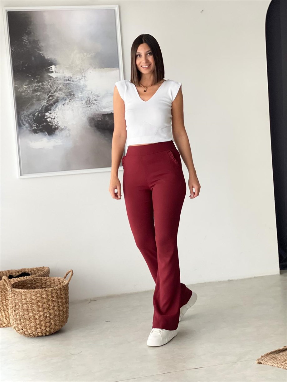 ZETRA BORDO KUMAŞ PANTOLON