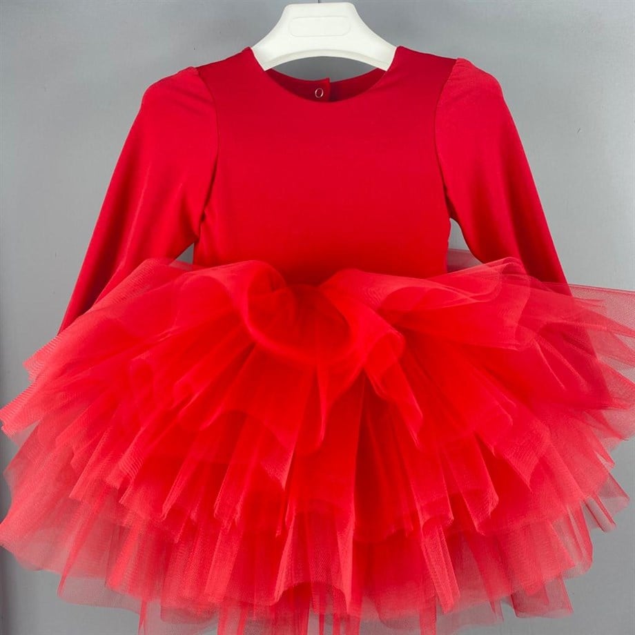 APPLE CANDY TUTU DRESS