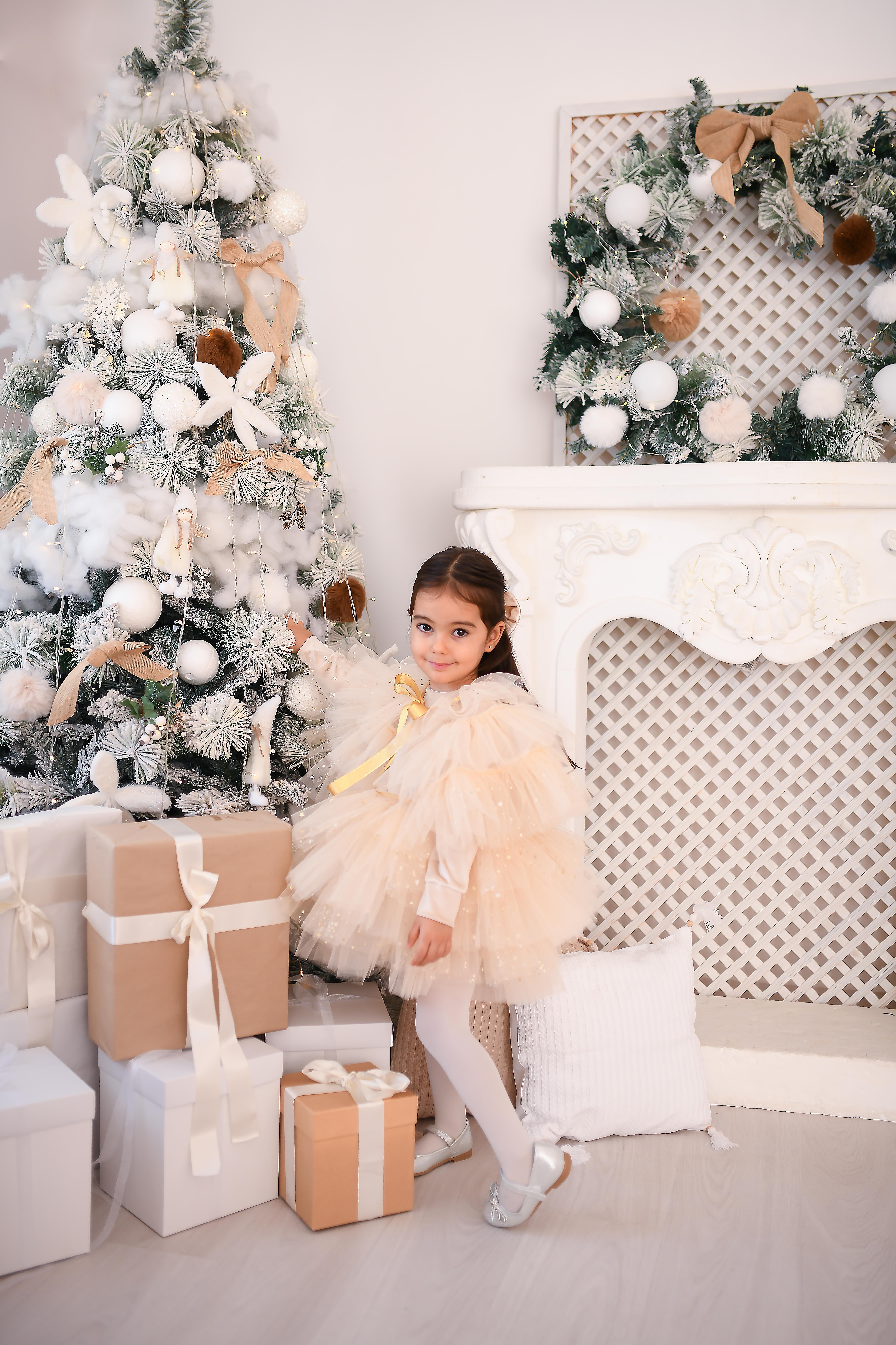 BEIGE SIRIUS TUTU DRESS